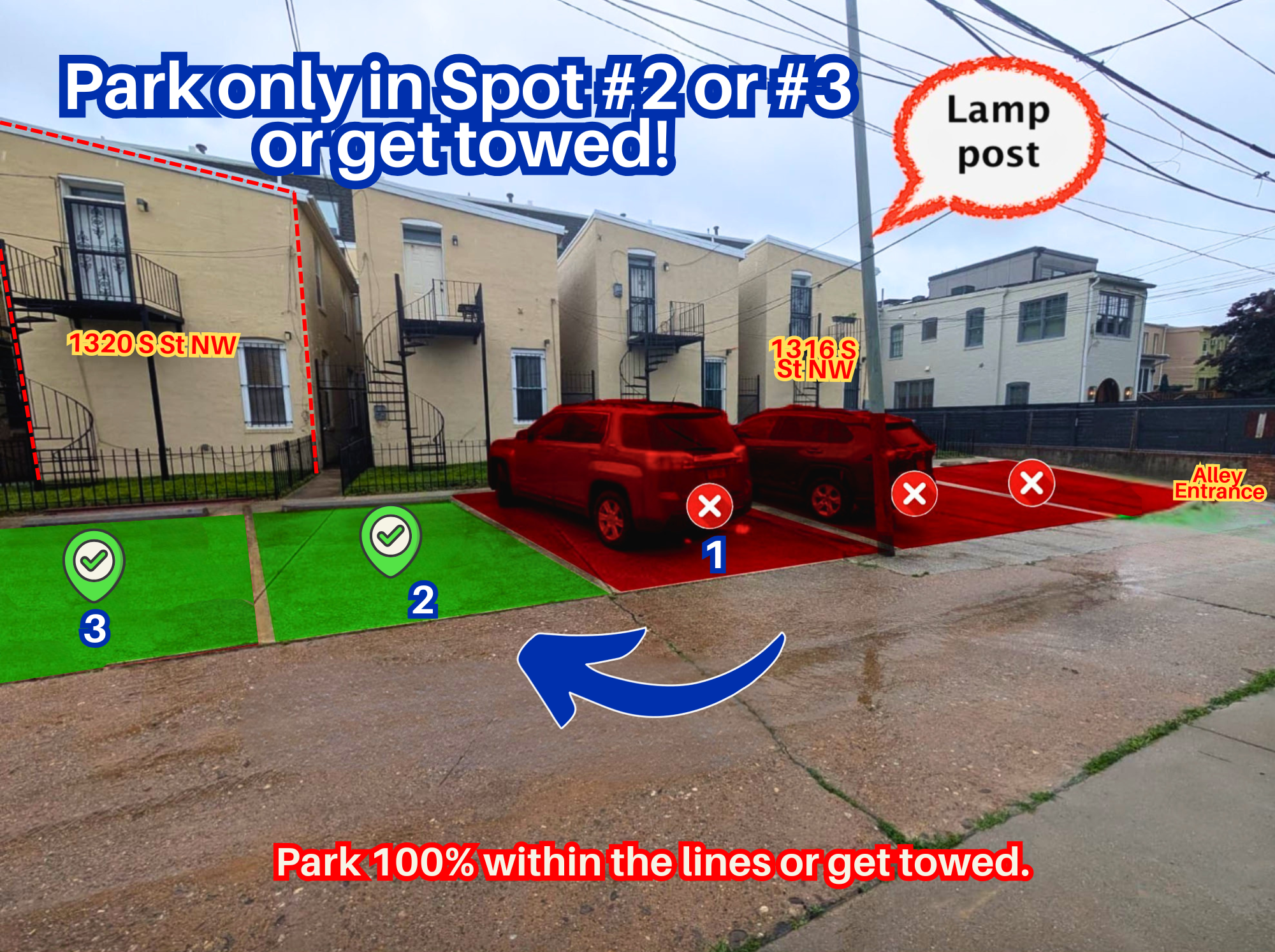 Photo of 1320 S St. NW - Spot #2 or #3 Only