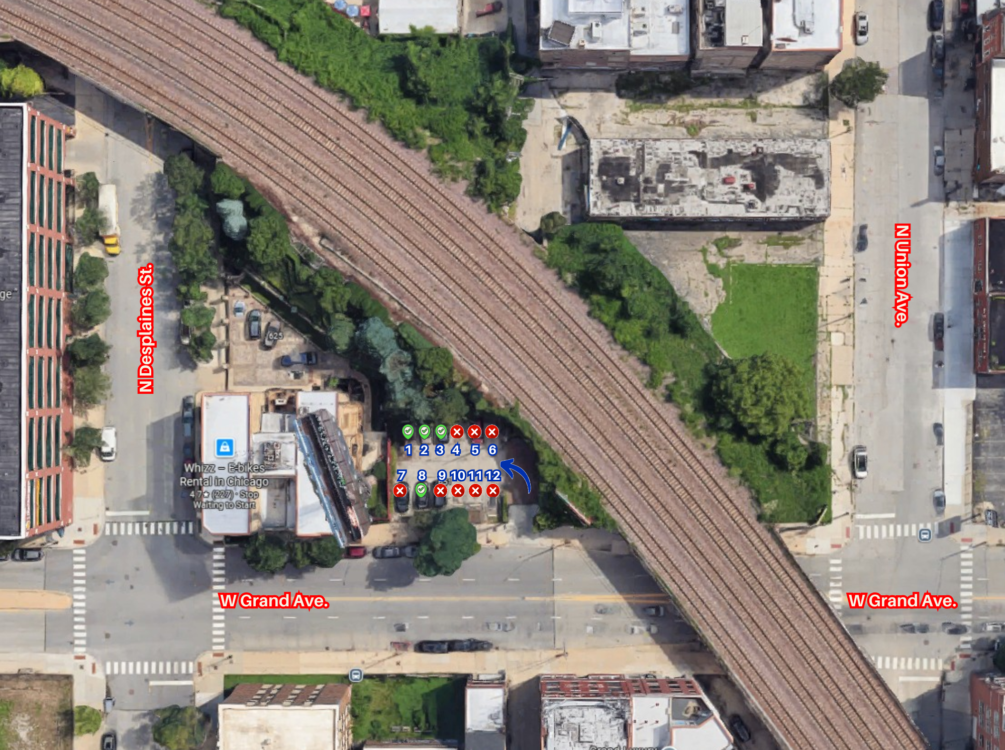 Photo of 651 W Grand Ave. - Spots # 1, 2, 3 or #8 Only