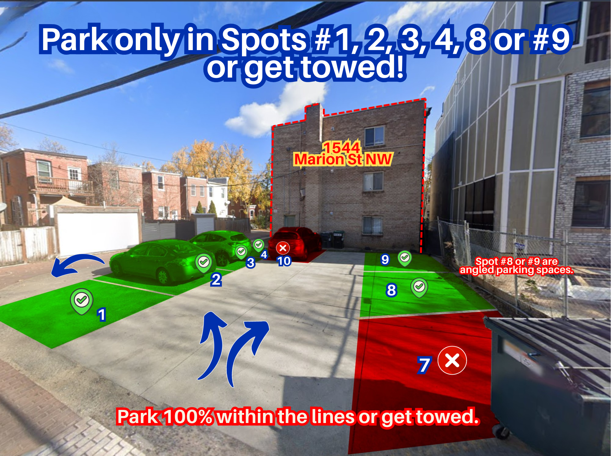 Photo of 1544 Marion St. NW - Spots #1, 2, 3, 4, 8 or 9 Only