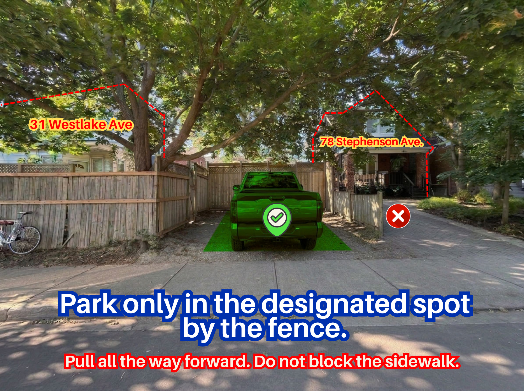Photo of 31 Westlake Ave. - Fence Spot