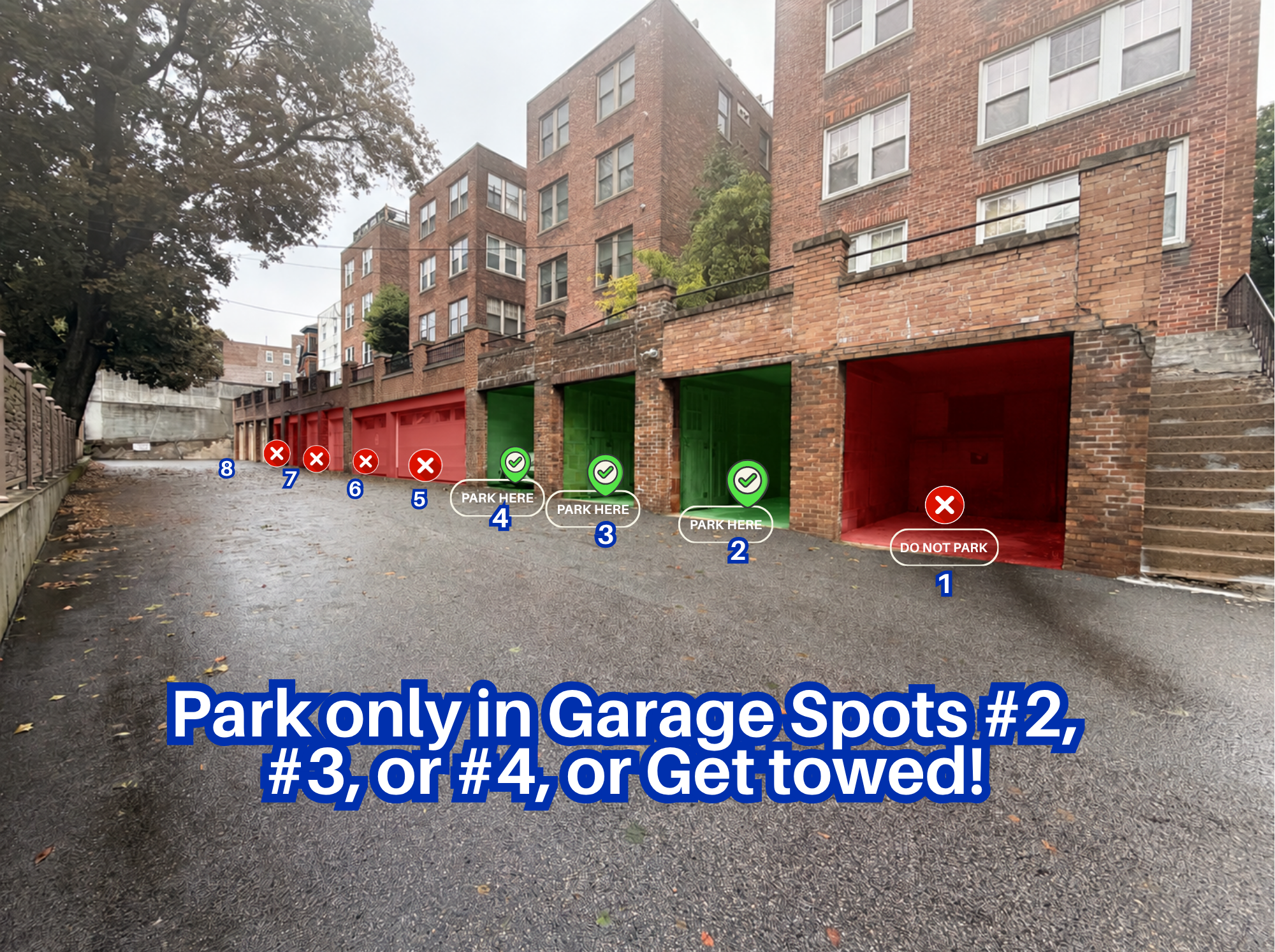 Photo of 1515 Beacon St. - Garage Spots #2, 3 or #4 Only