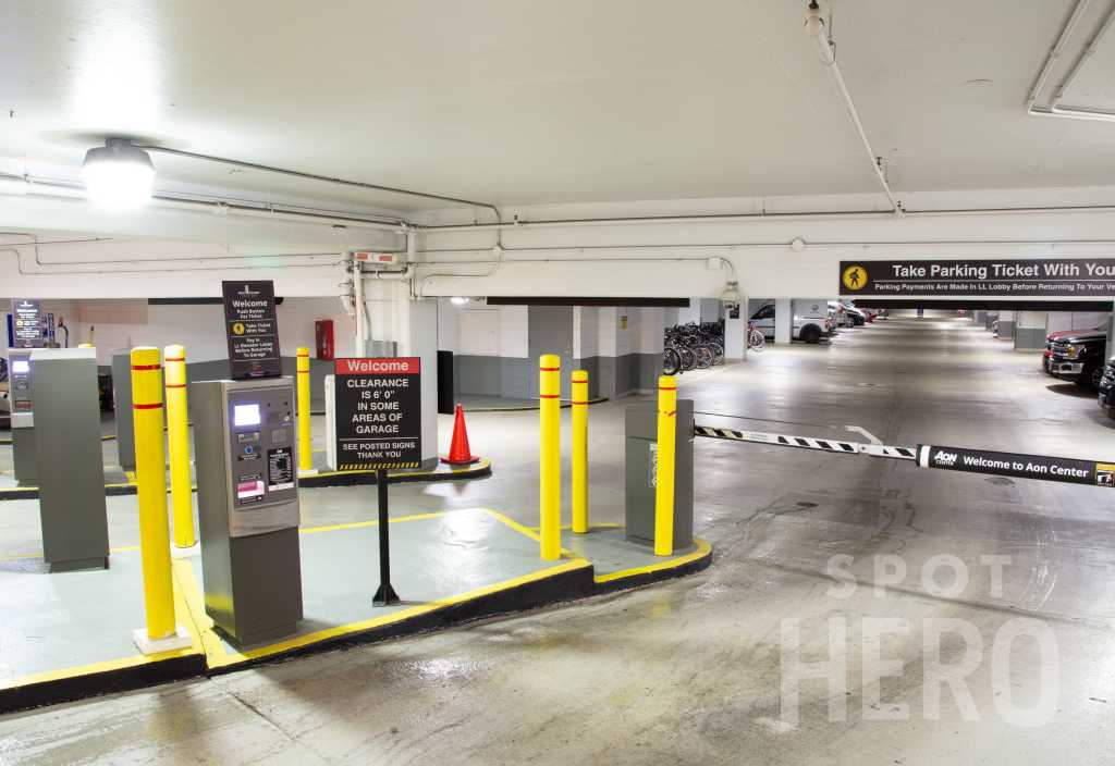 Aon Center Parking Garage