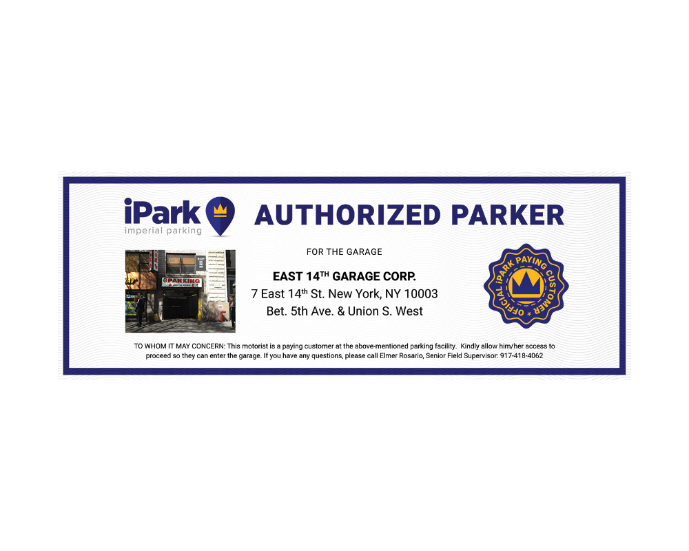 7 East 14th Street Parking