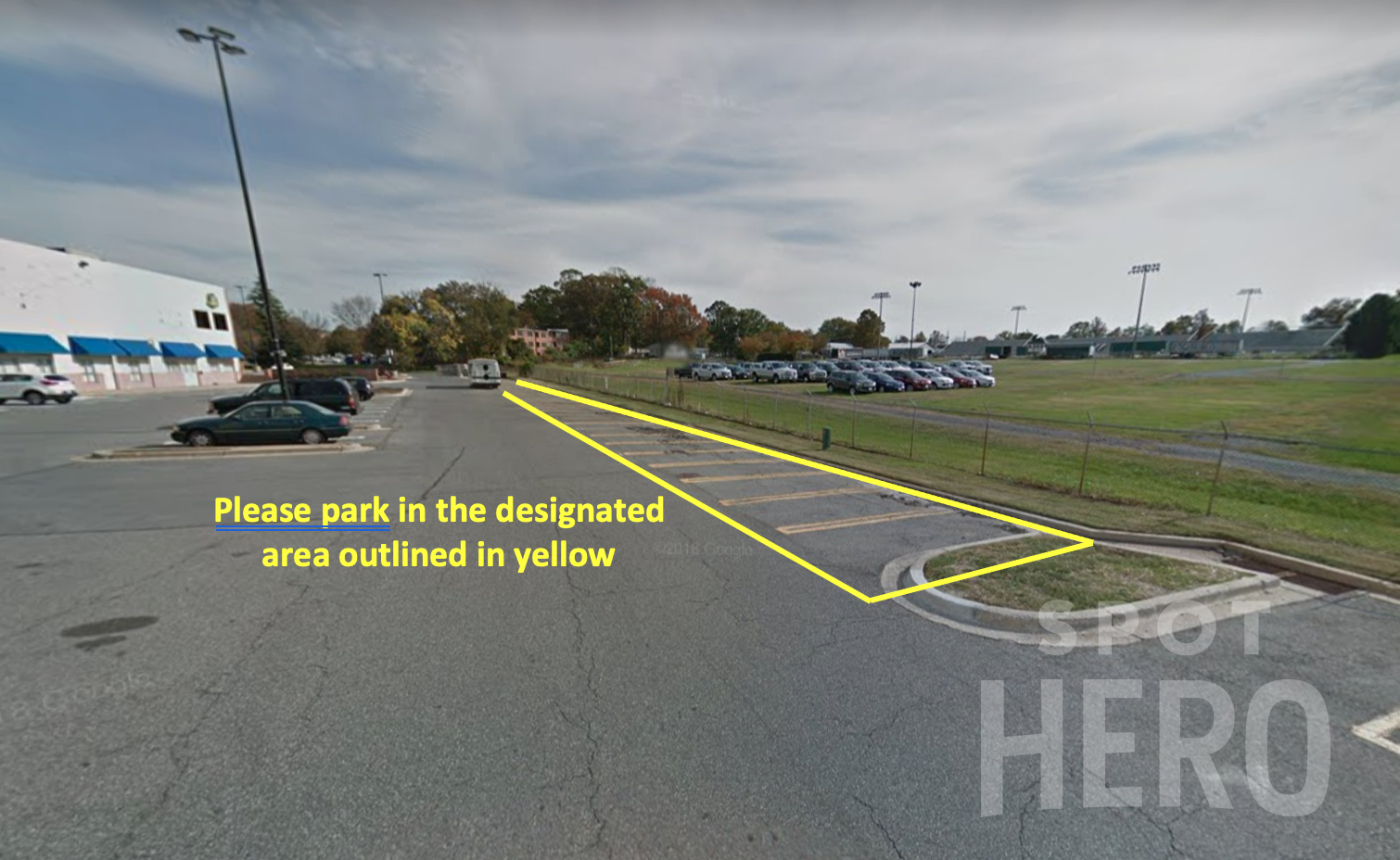 524 North Frederick Avenue Parking