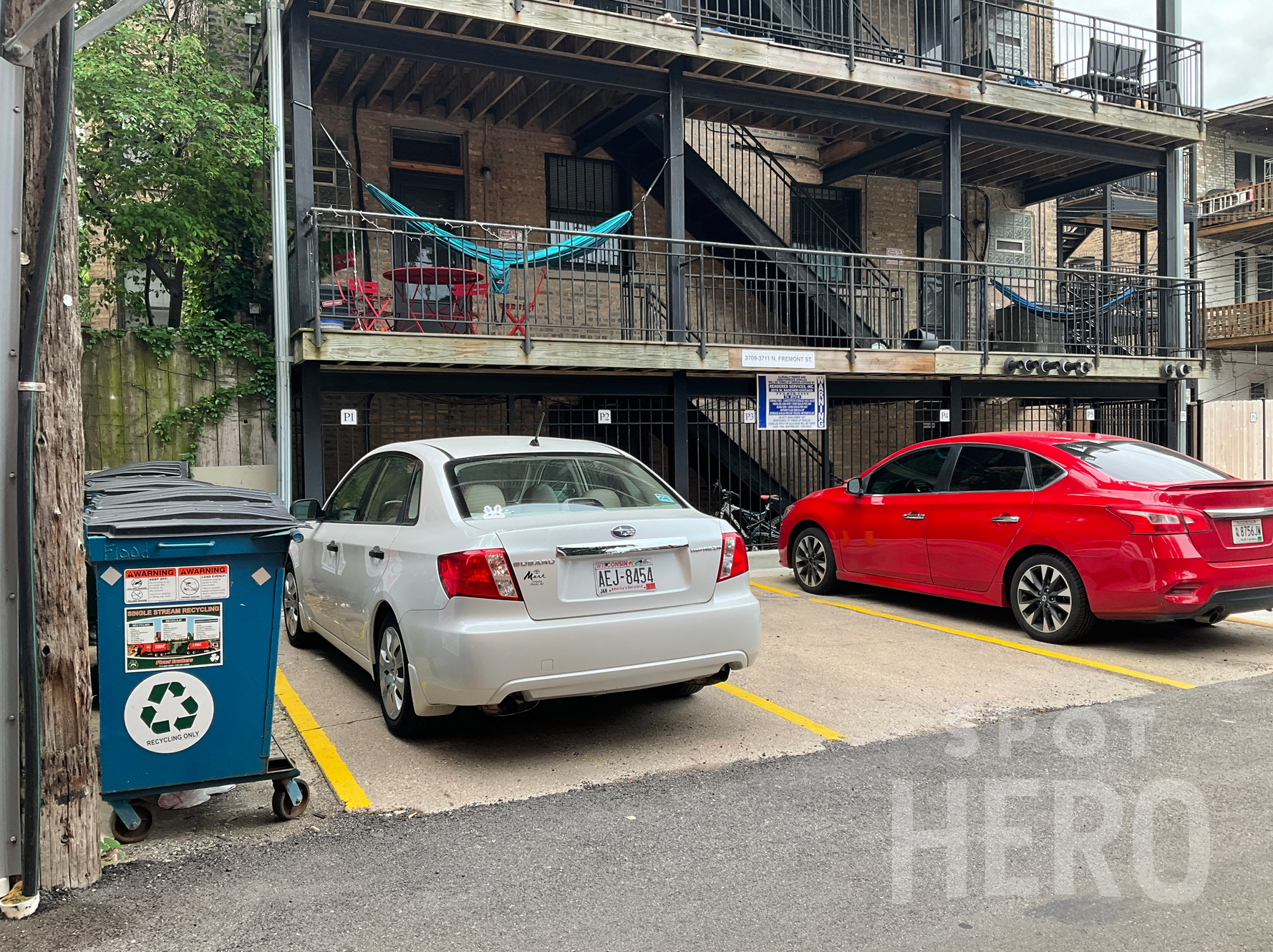 3711 North Fremont Street Parking