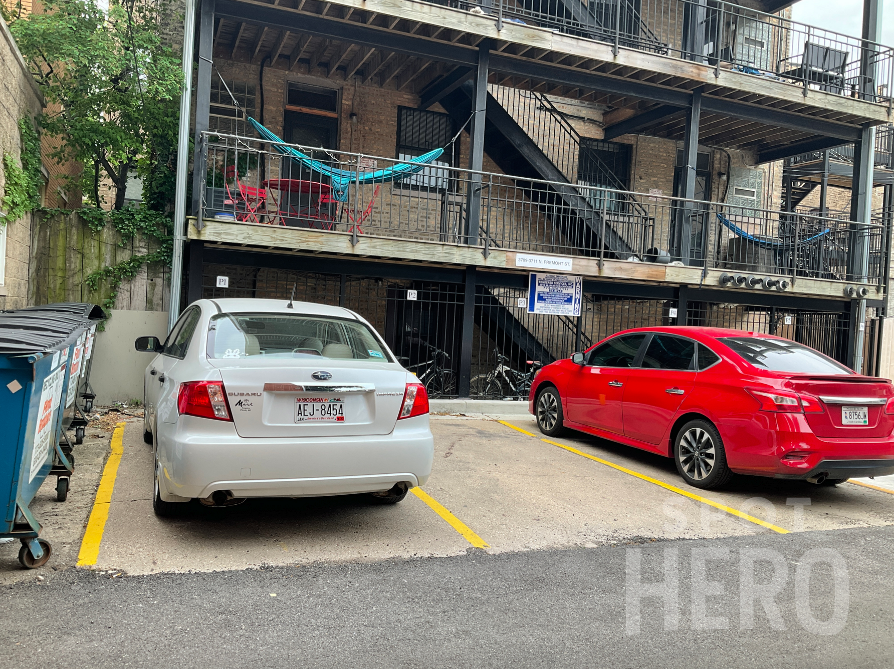 3711 North Fremont Street Parking
