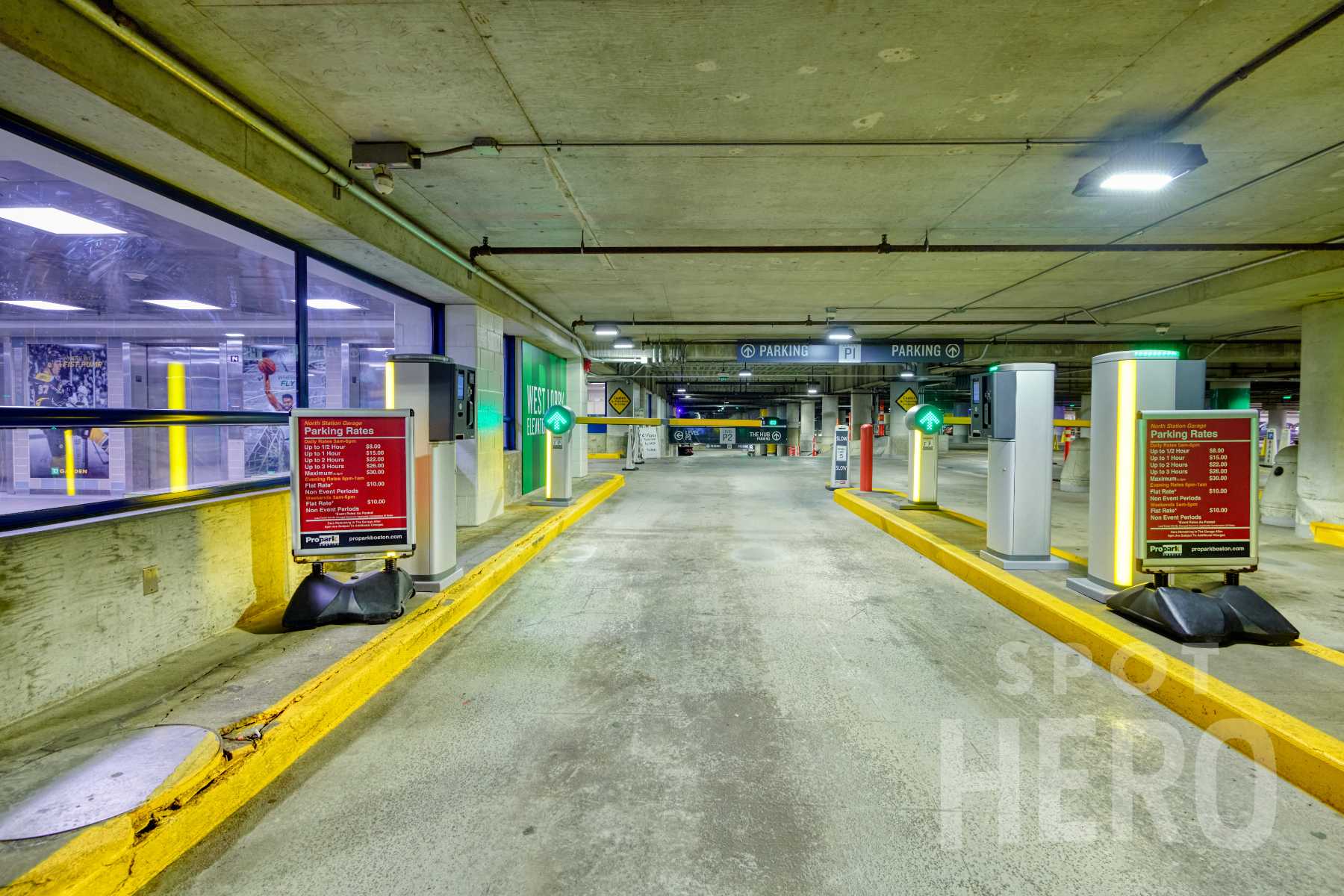 Boston Parking Garages near North End & TD Garden
