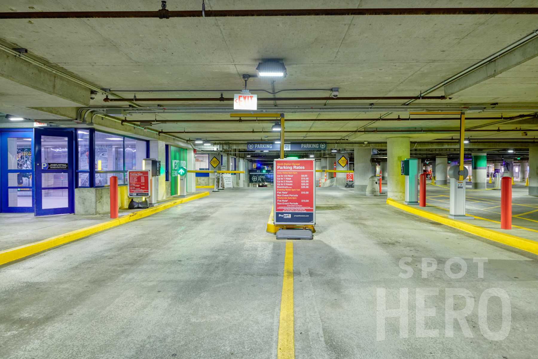 Boston Parking Garages near North End & TD Garden