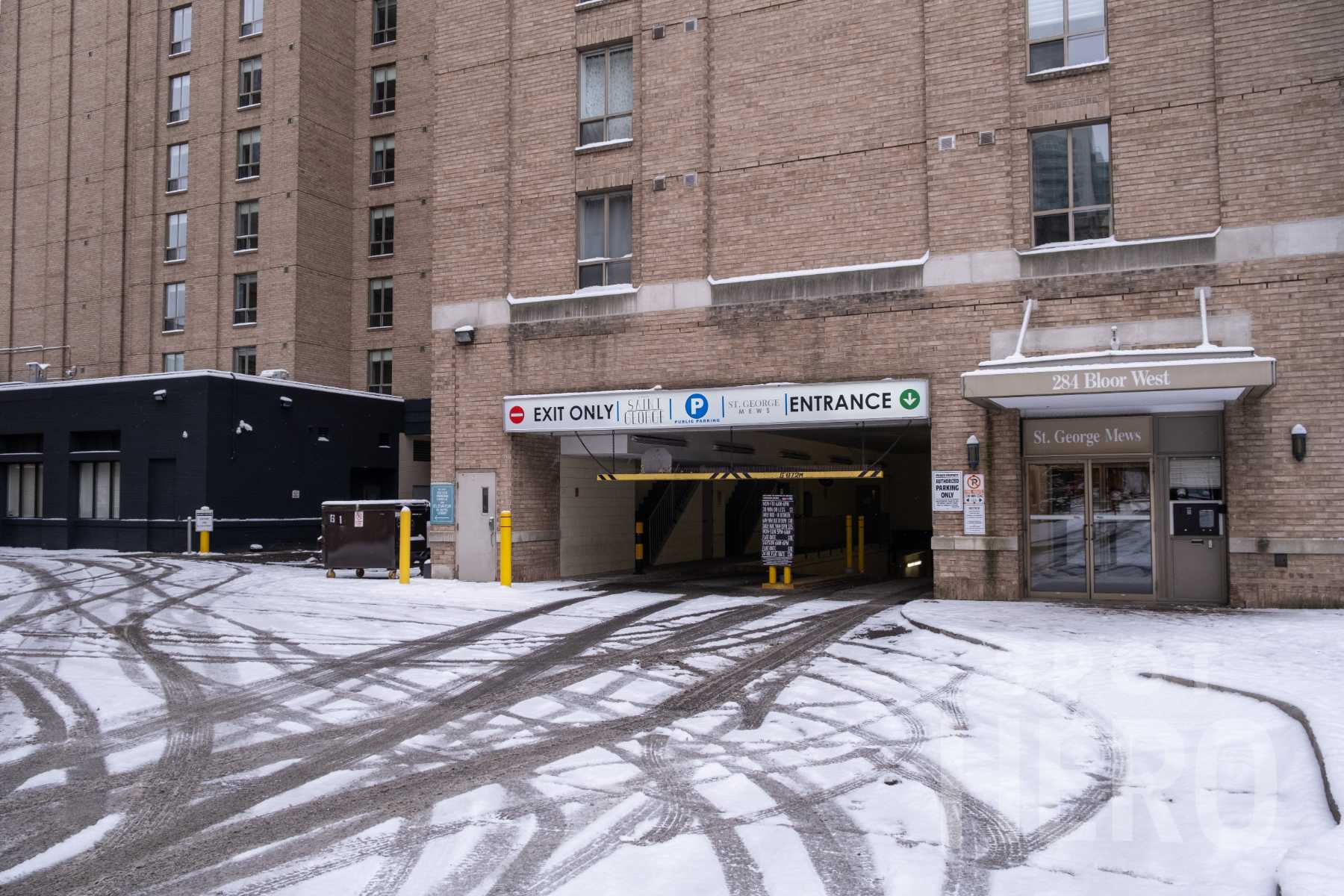 280 Bloor Street West Parking