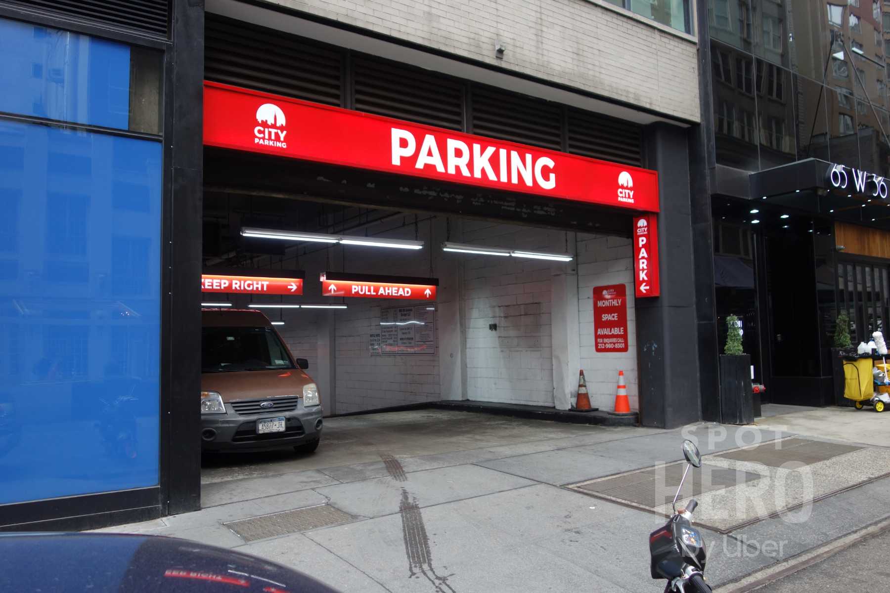 67 West 36th Street Parking