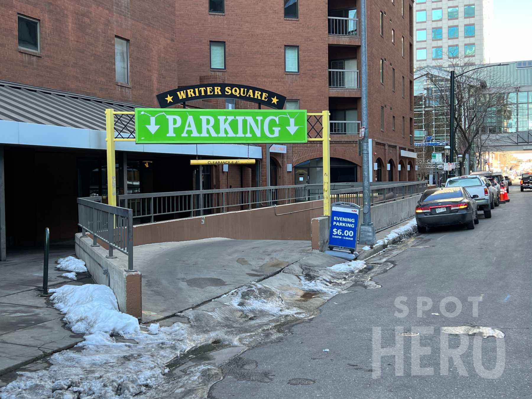 1587 Lawrence Street Parking