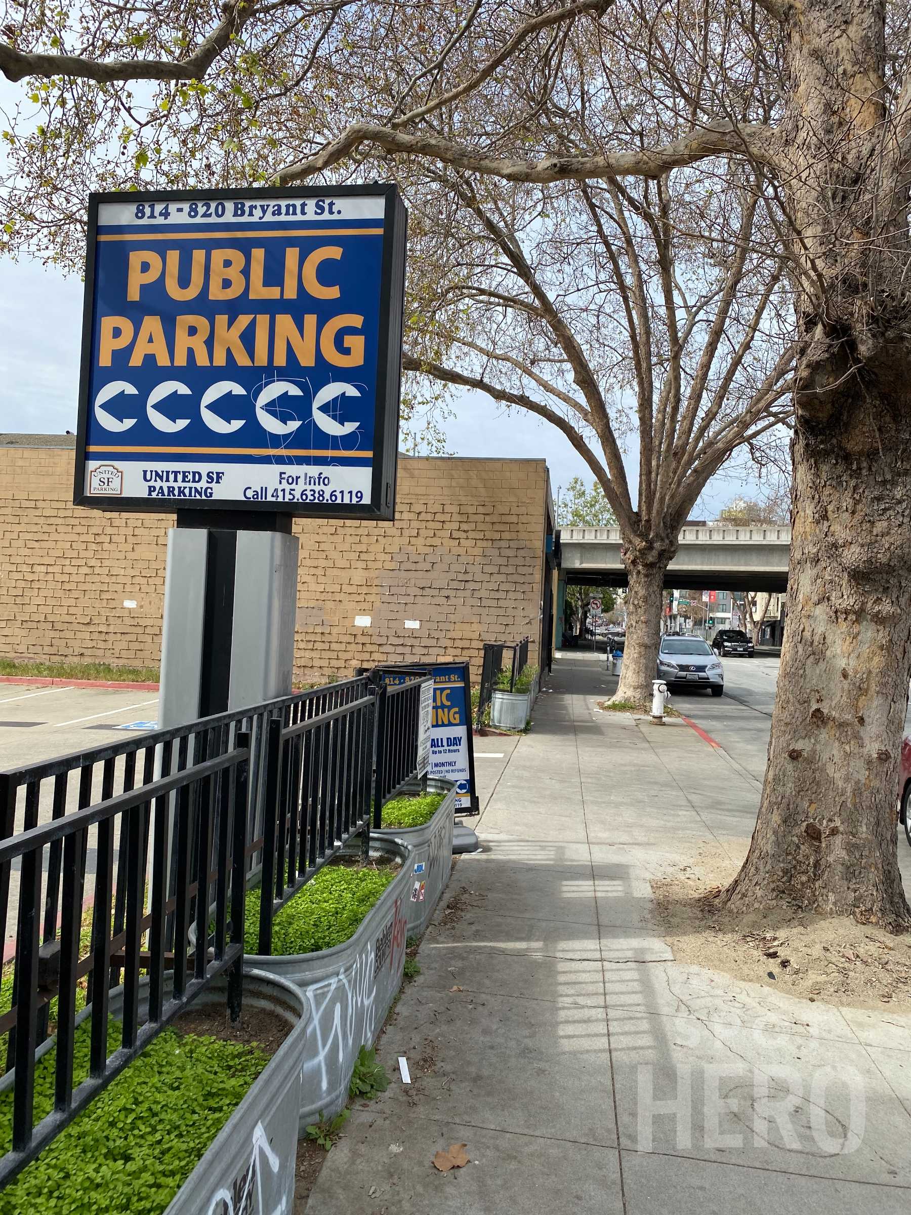 814 Bryant Street Parking