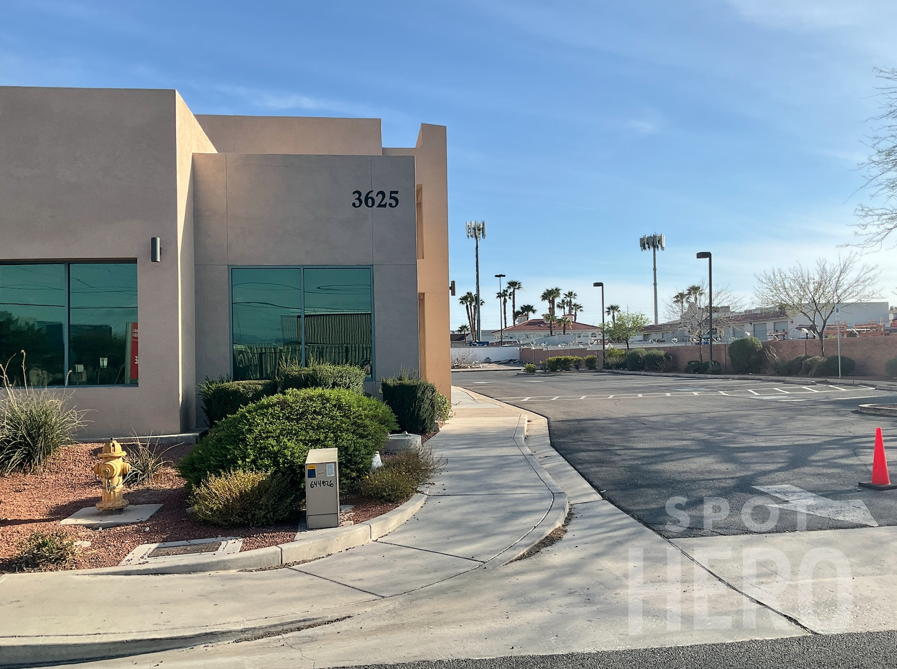 3625 West Russell Road Parking
