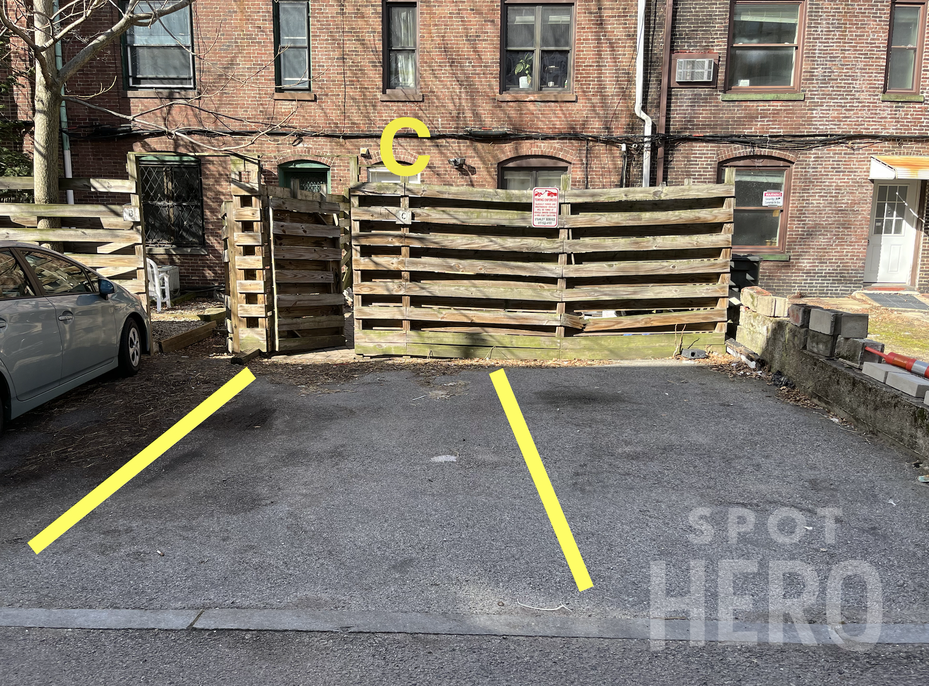 Monthly Outdoor lot Parking in Gainsborough St Boston MA 2115 Available Now  - (Spot 637942)