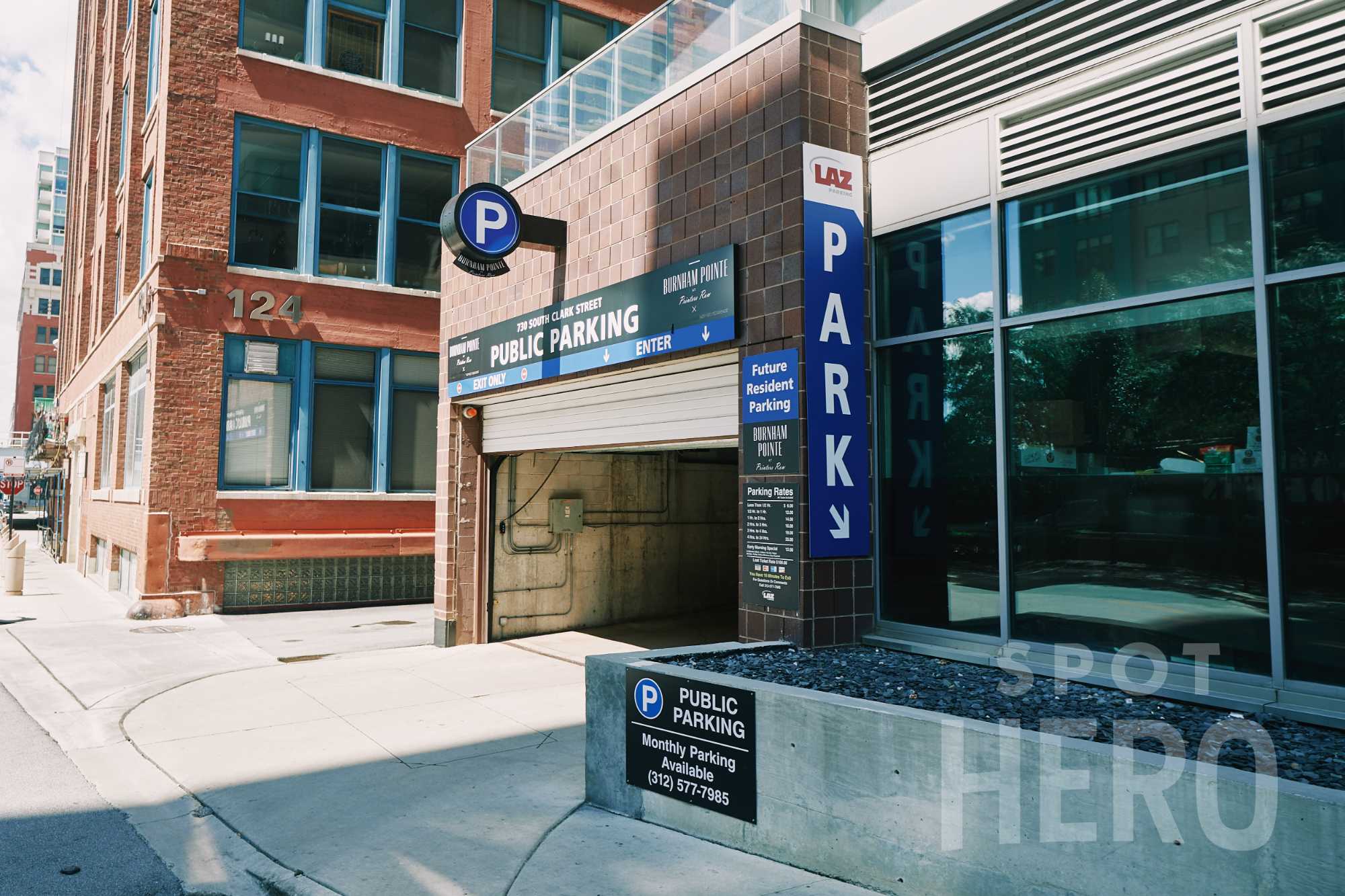 109 West Polk Street Parking
