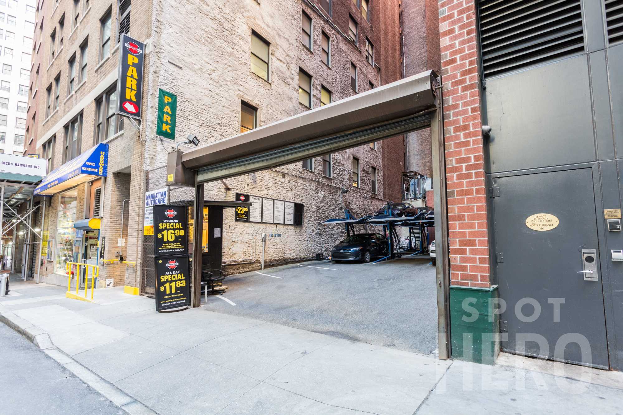 13 Gold Street Parking