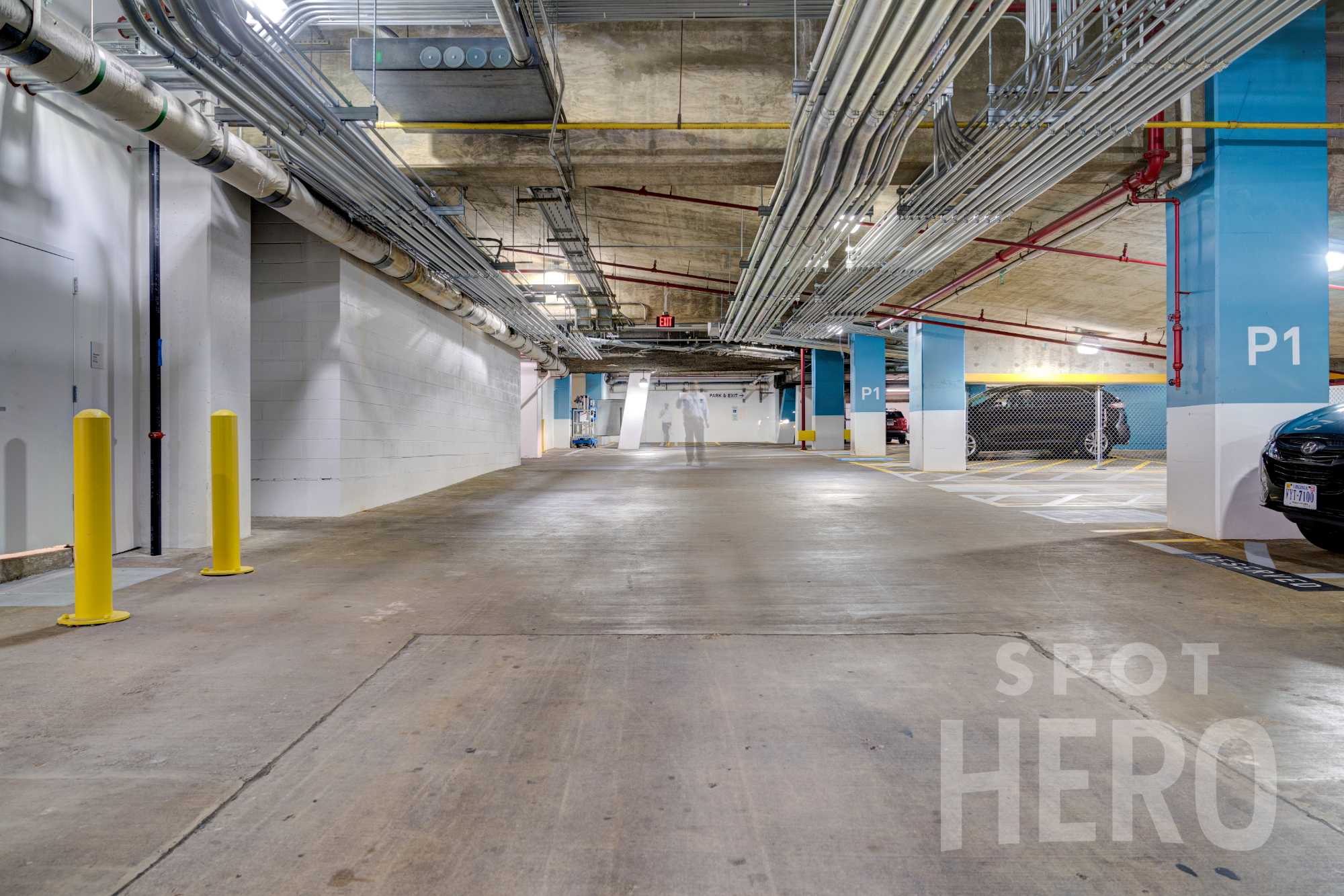 Photos: A Look Back at Arlington's Empty Parking Garages in the Spring