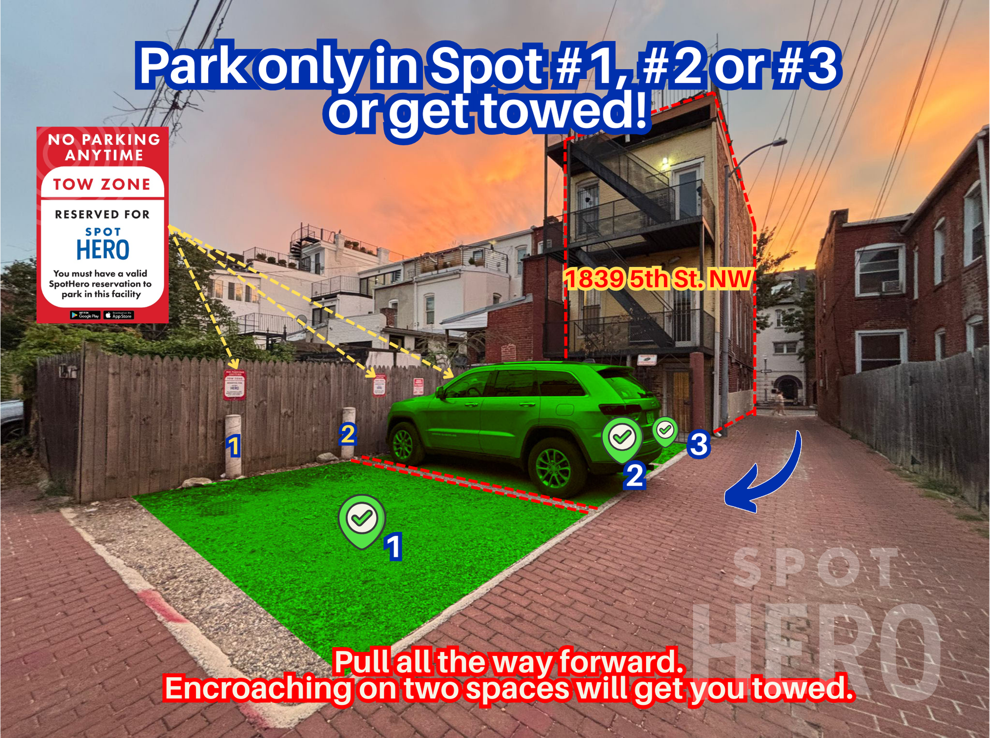 2031 8th Street Northwest Parking | SpotHero