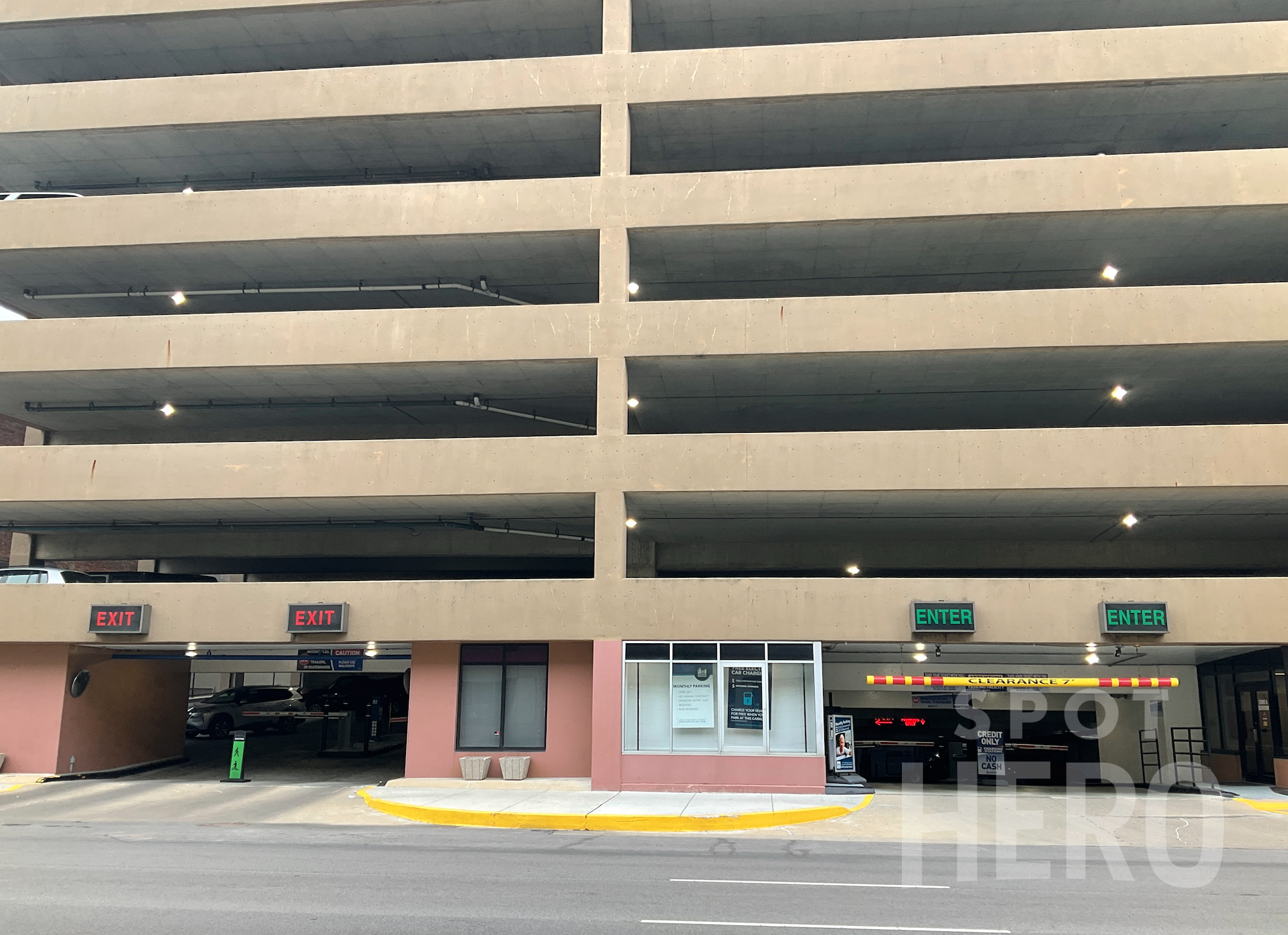 327 North Illinois Street Parking