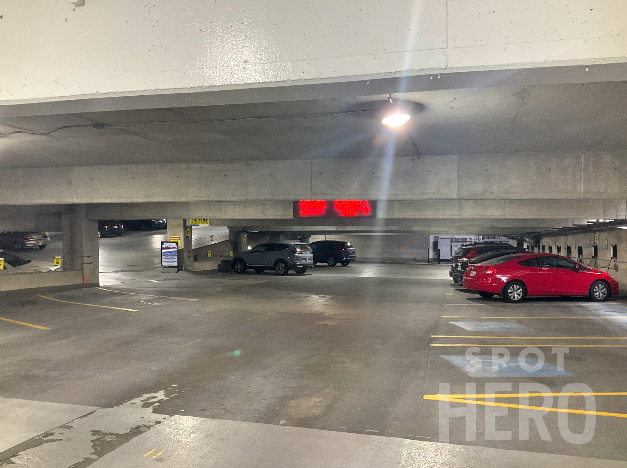 327 North Illinois Street Parking