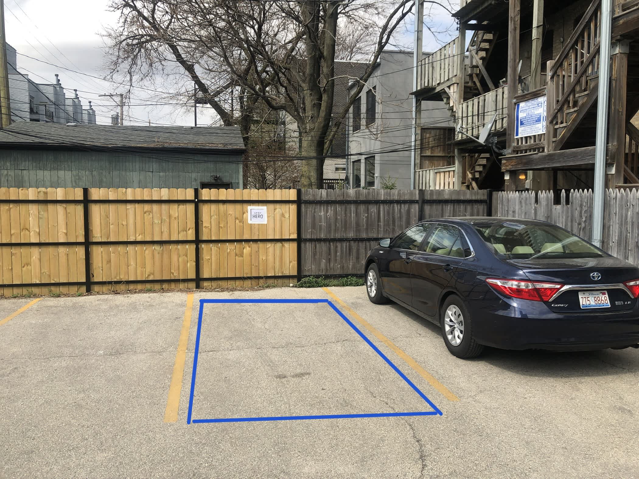 2013 West Crystal Street Parking