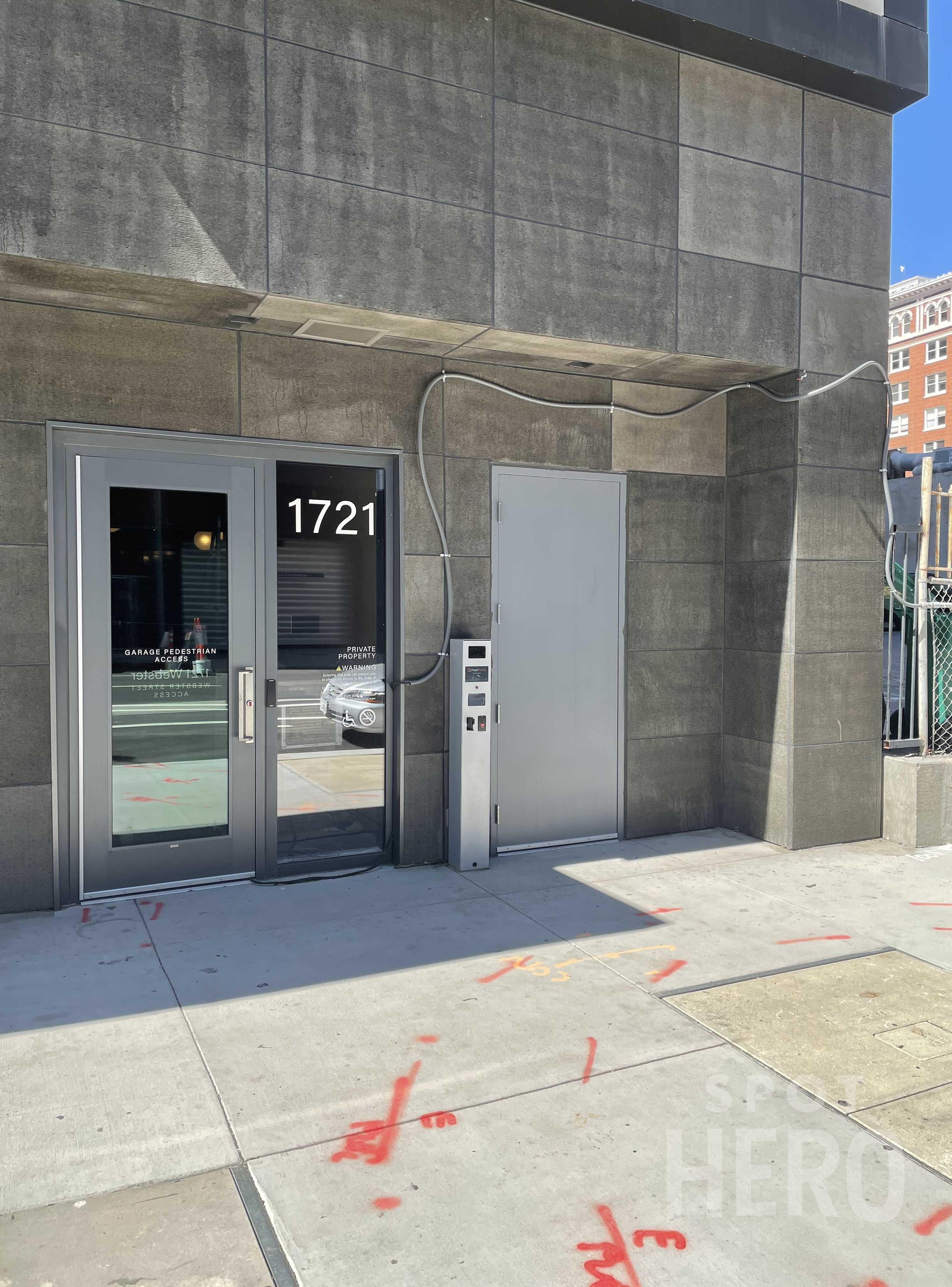 1721 Webster Street Parking