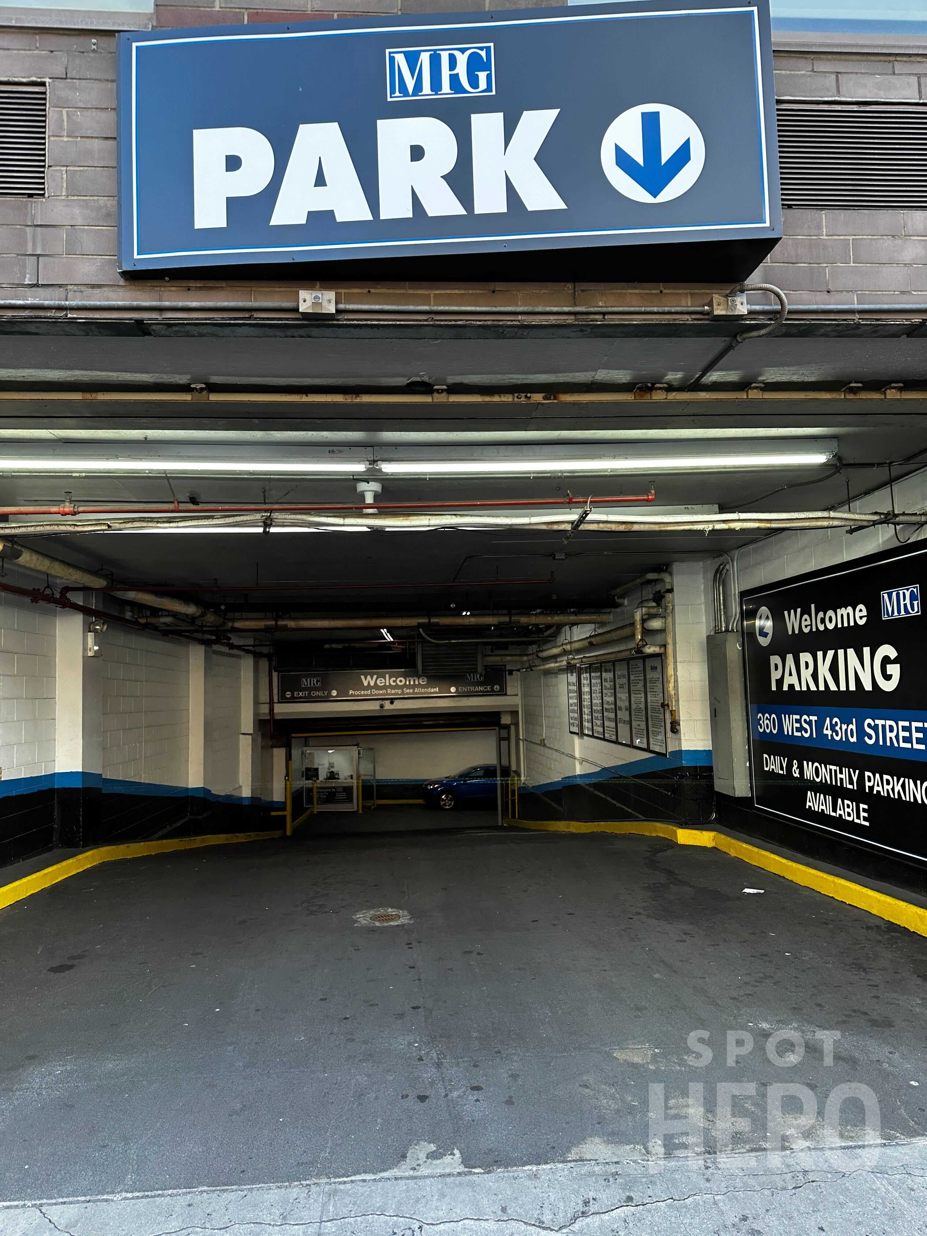 360 West 43rd Street Parking