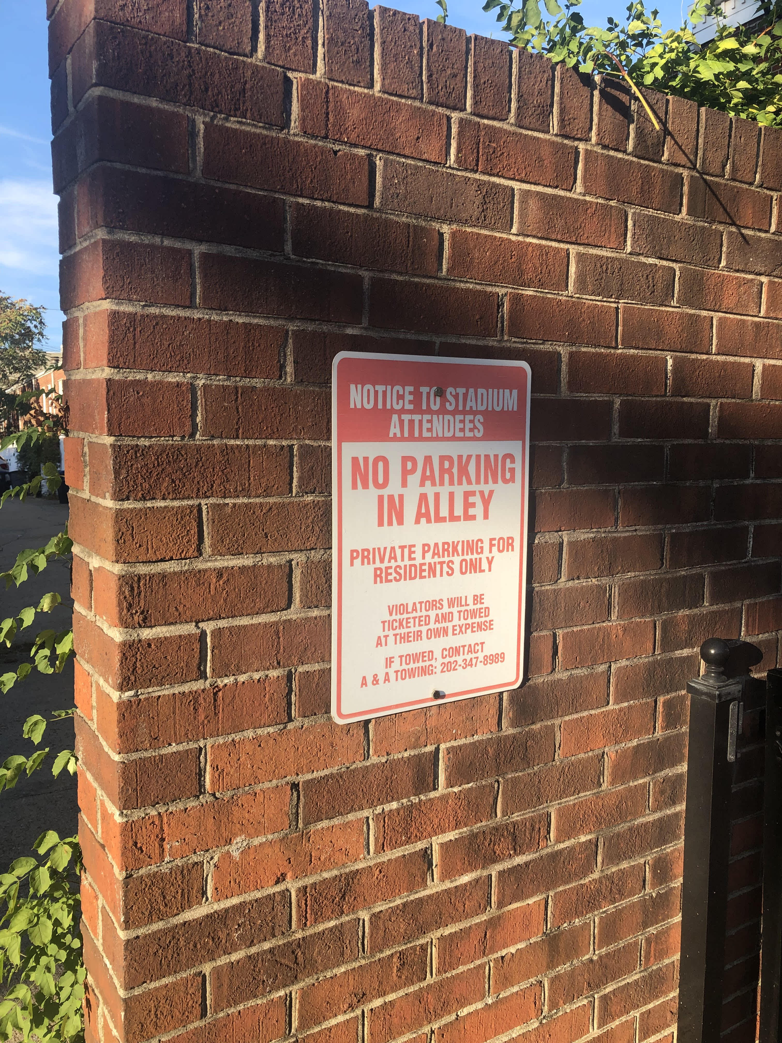 1424 Half Street Southwest Parking