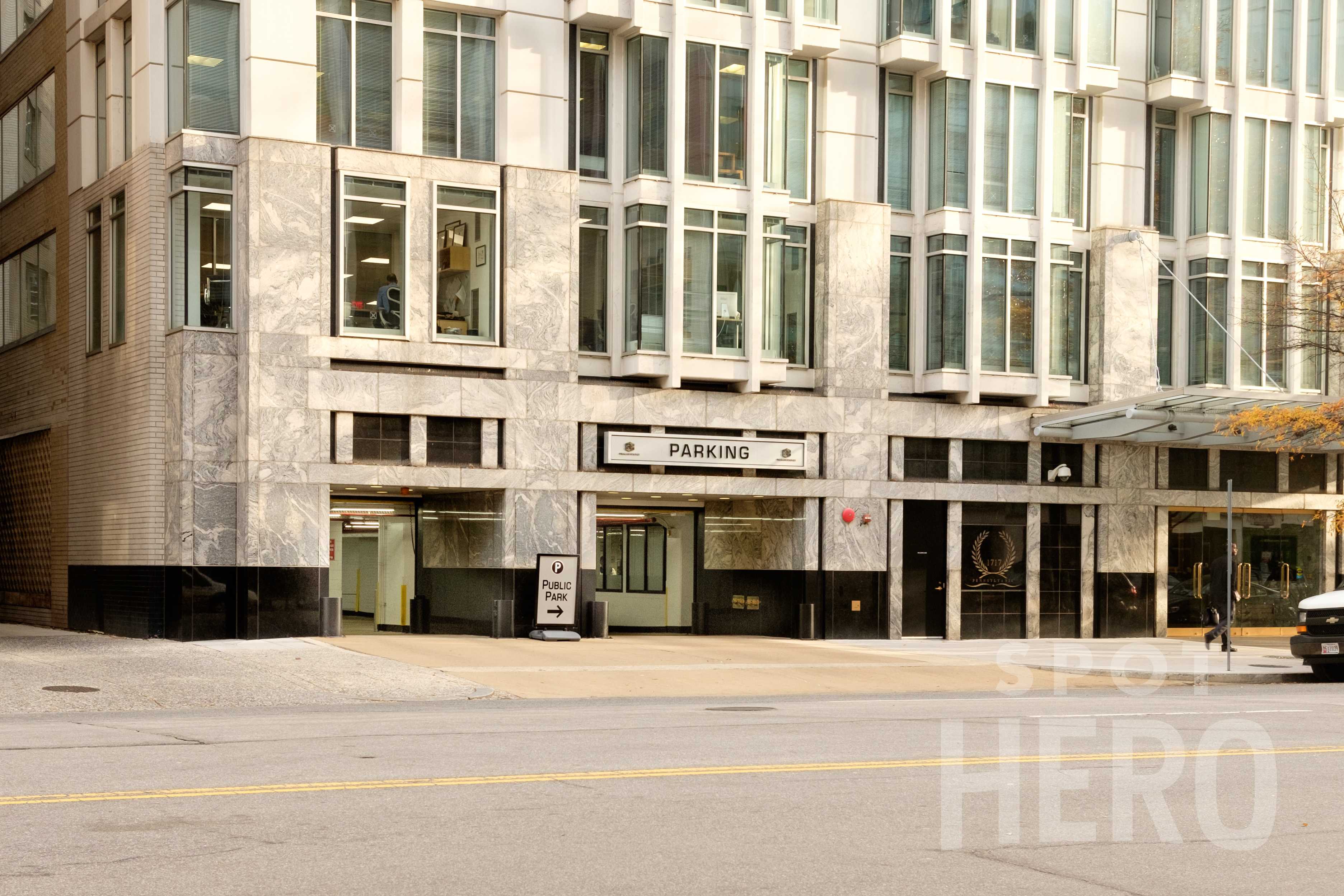 1717 Pennsylvania Avenue Northwest Parking