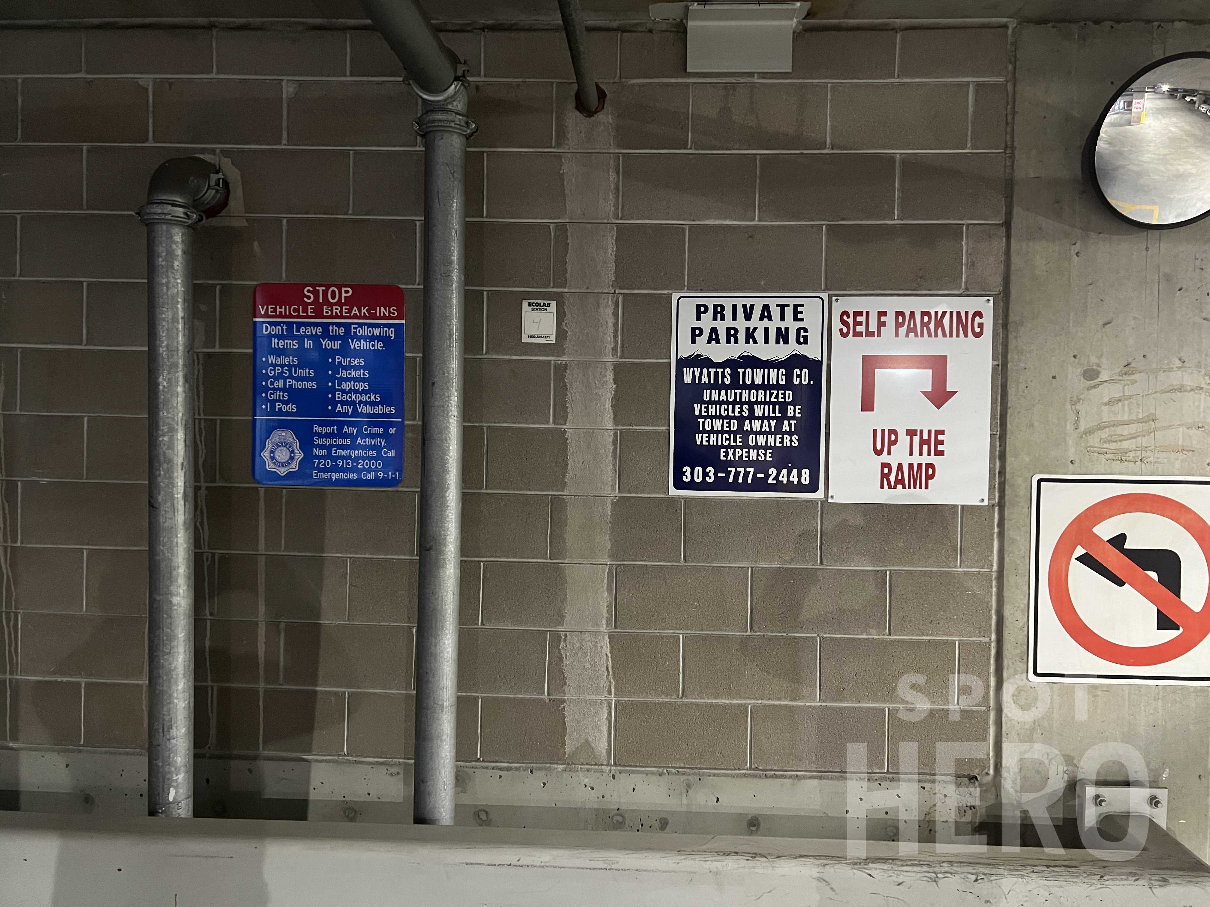 1776 Champa Street Parking