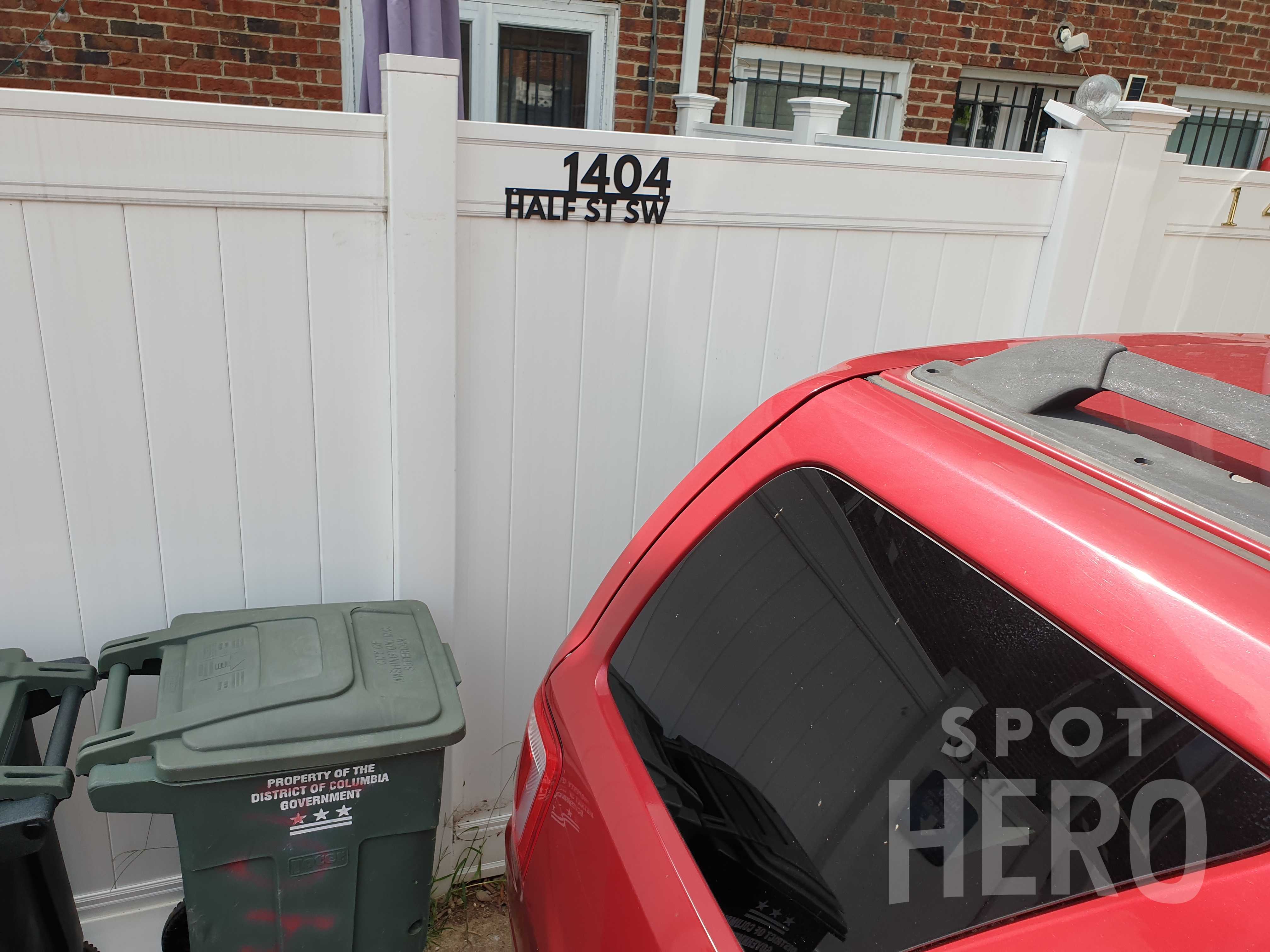 1404 Half Street Southwest Parking