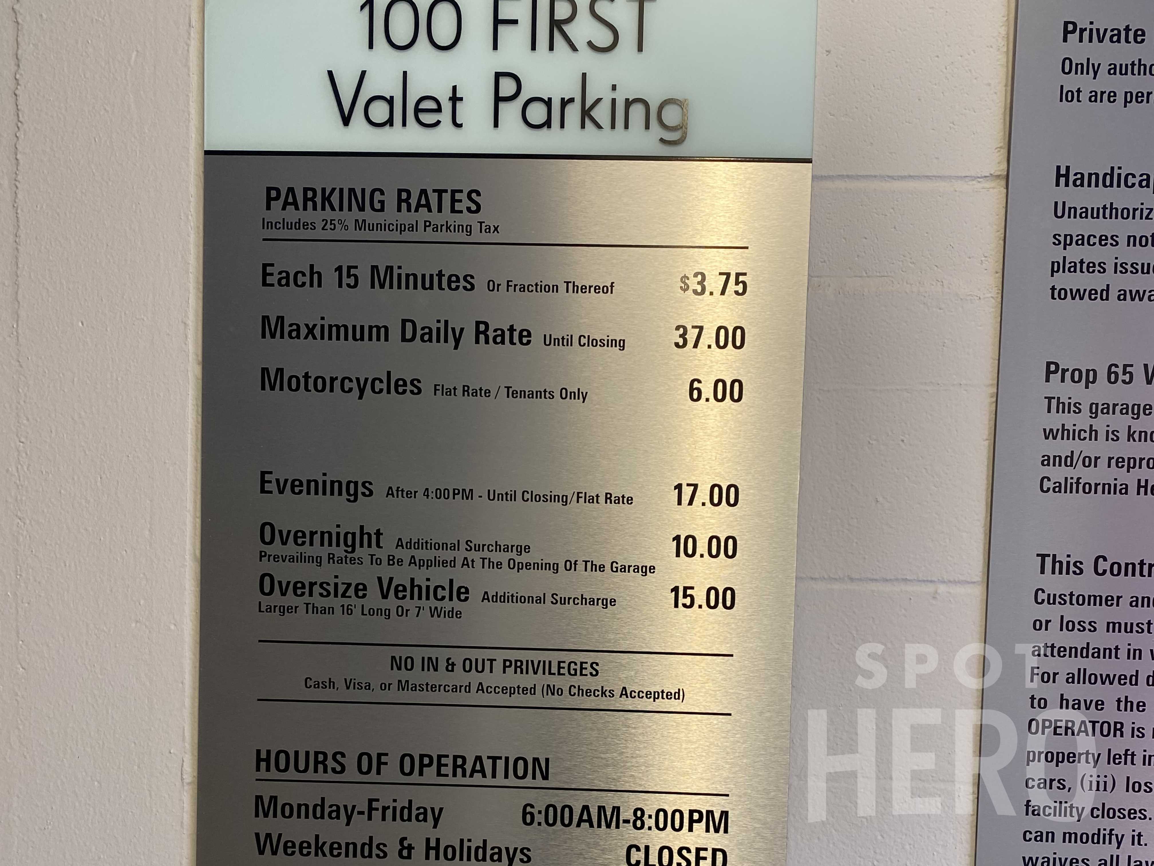 521 Mission Street Parking