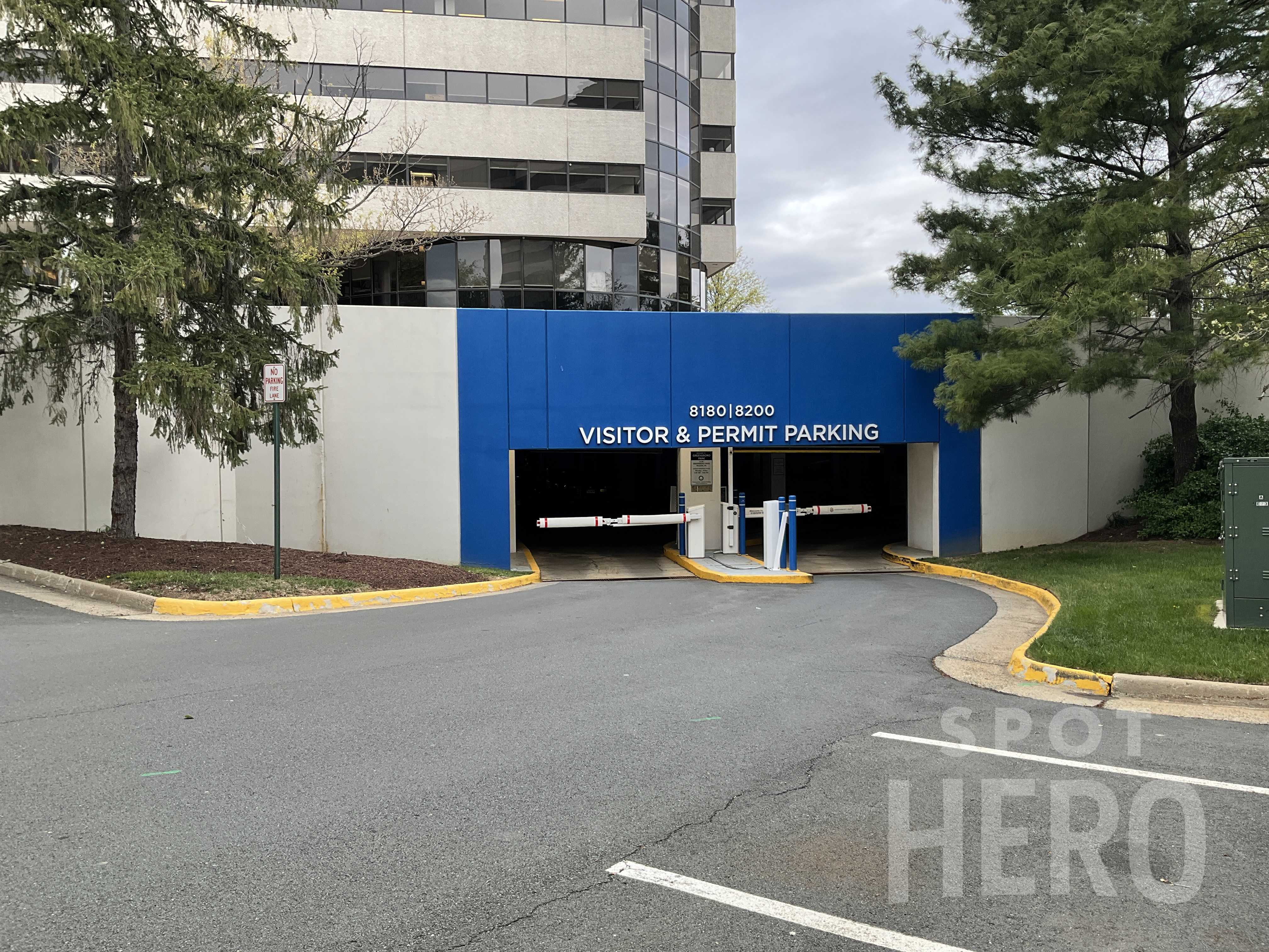 8180 Greensboro Drive Parking