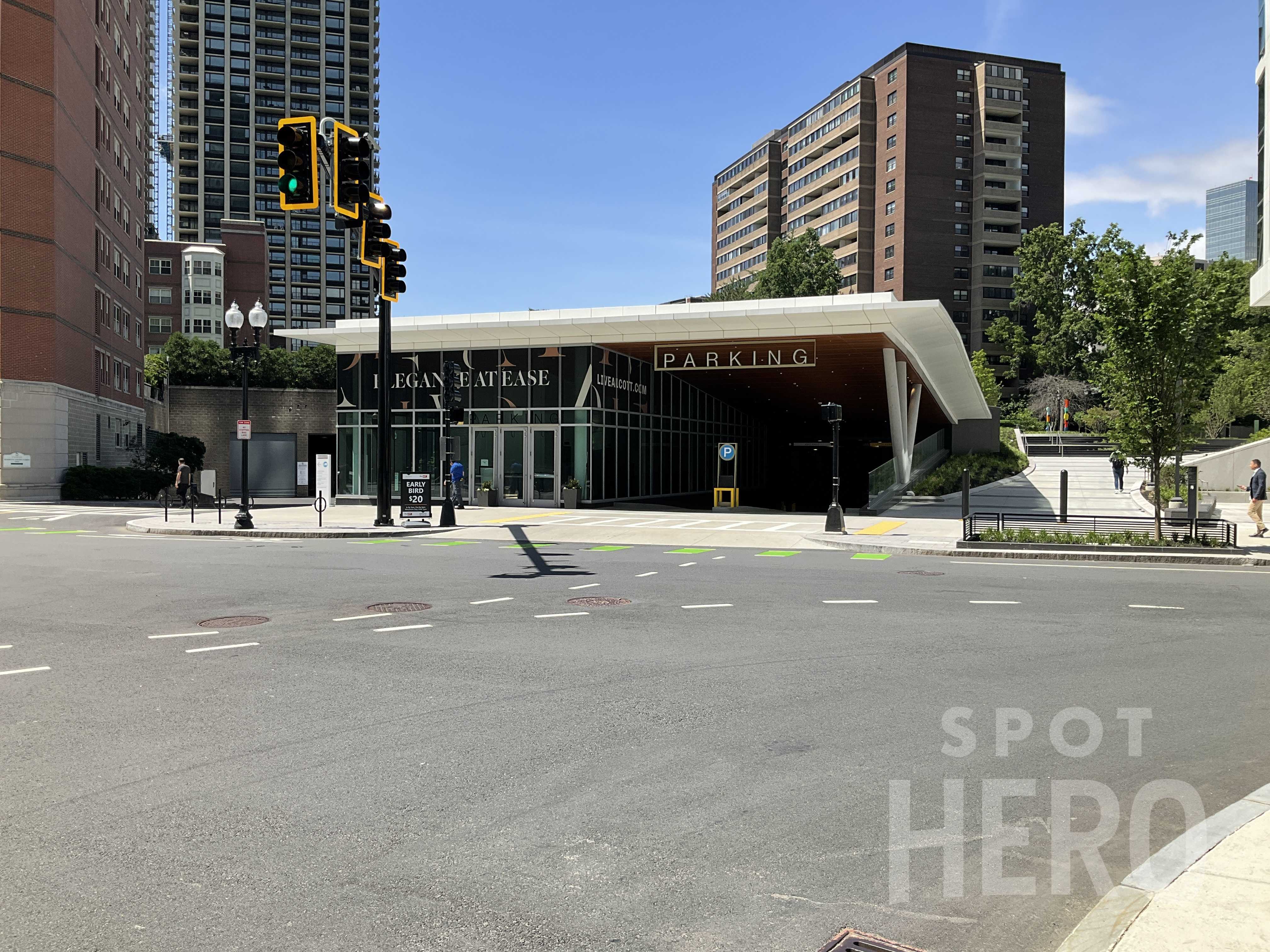 Boston Parking Garages near North End & TD Garden