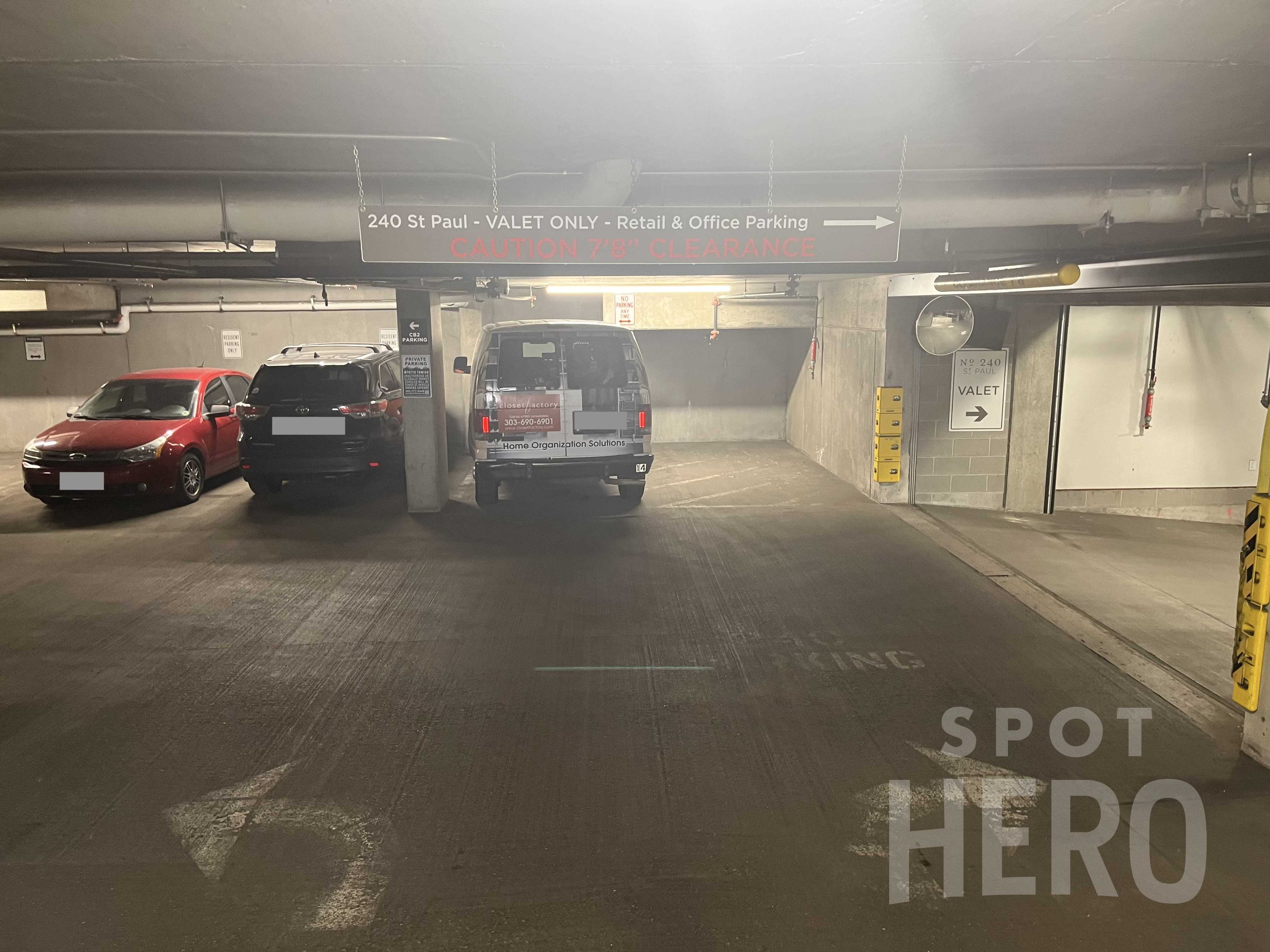 240 Saint Paul Street Parking