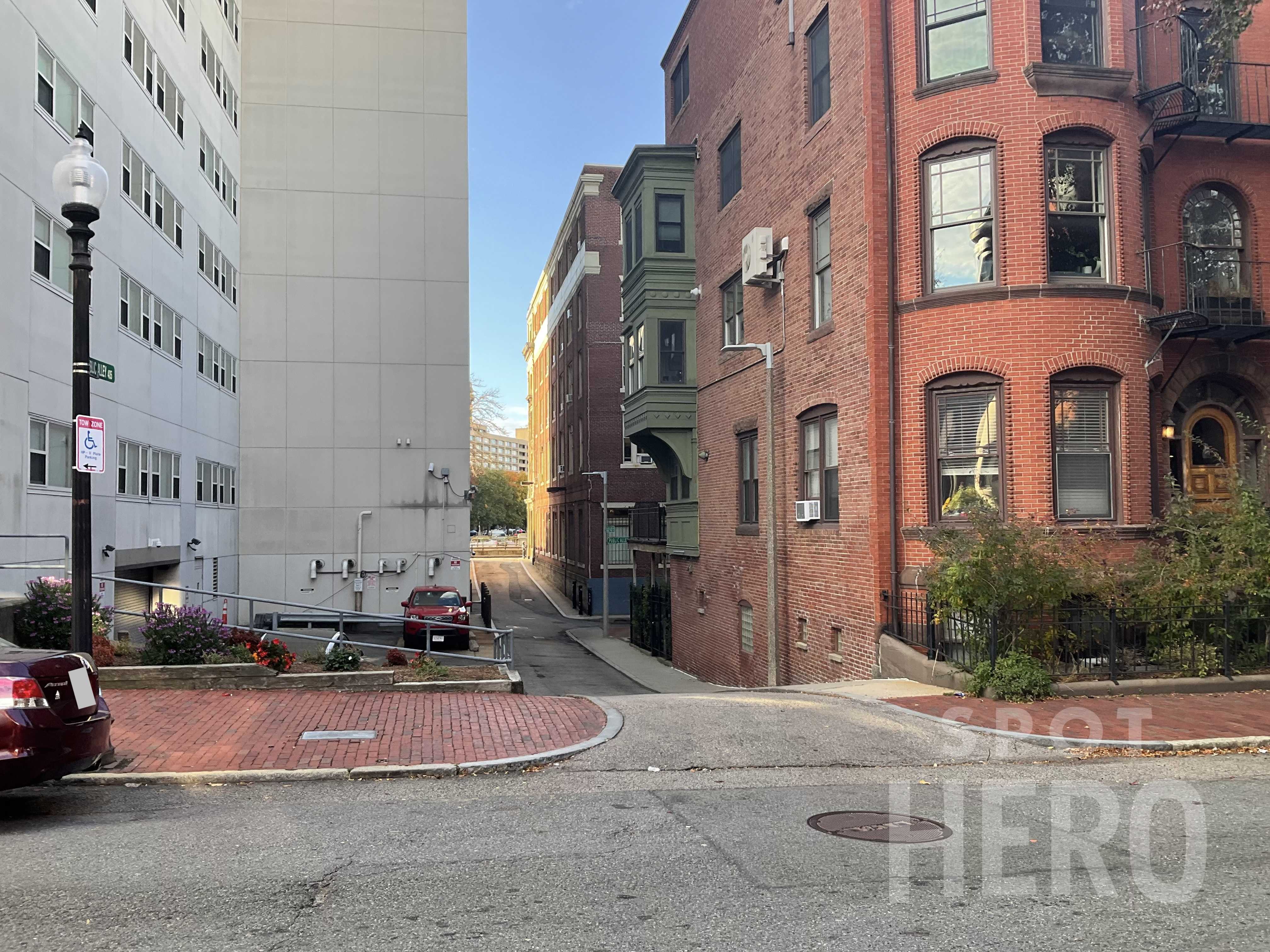 Monthly Outdoor lot Parking in Gainsborough St Boston MA 2115 Available Now  - (Spot 637942)