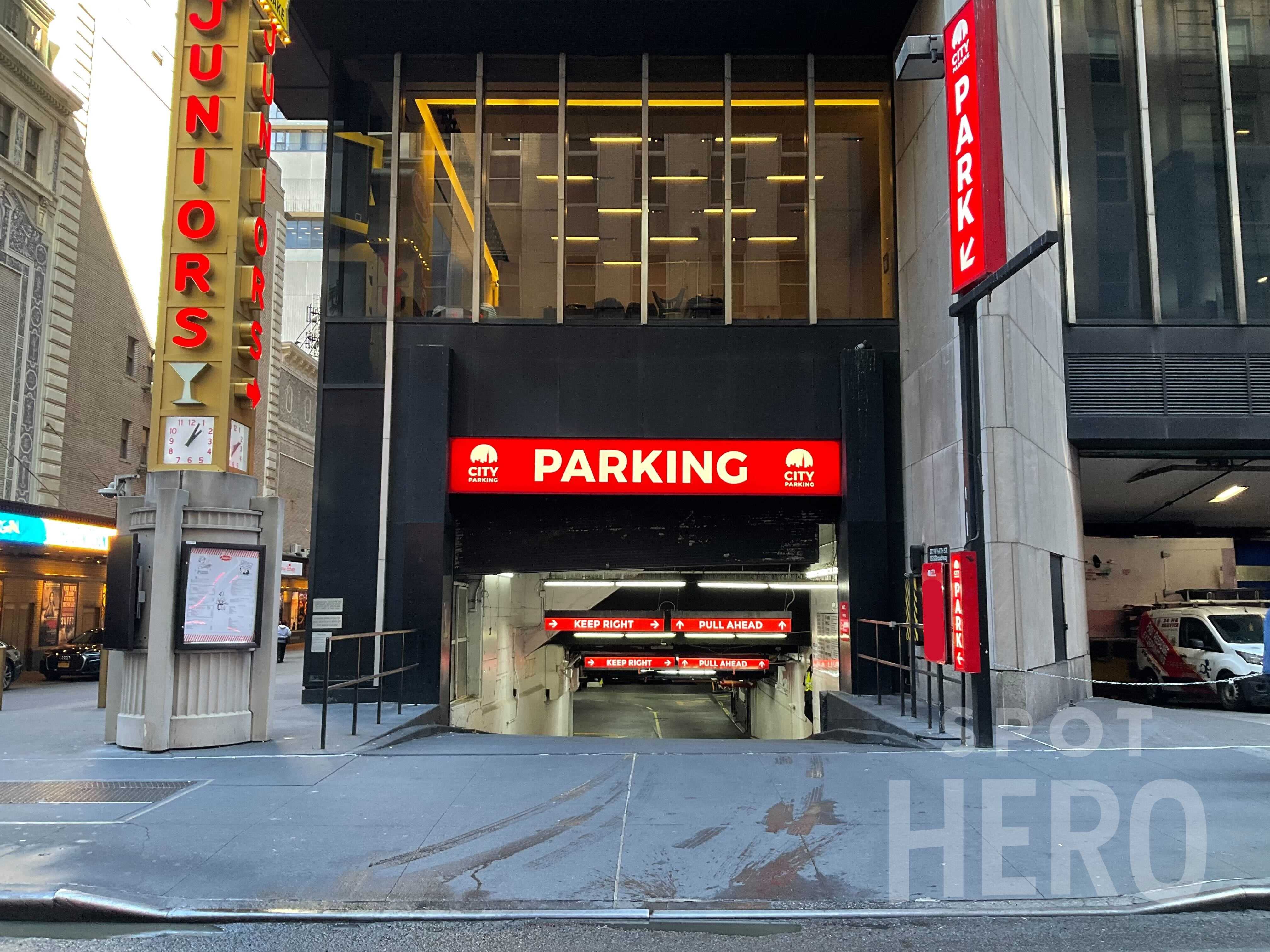 Times square parking garage