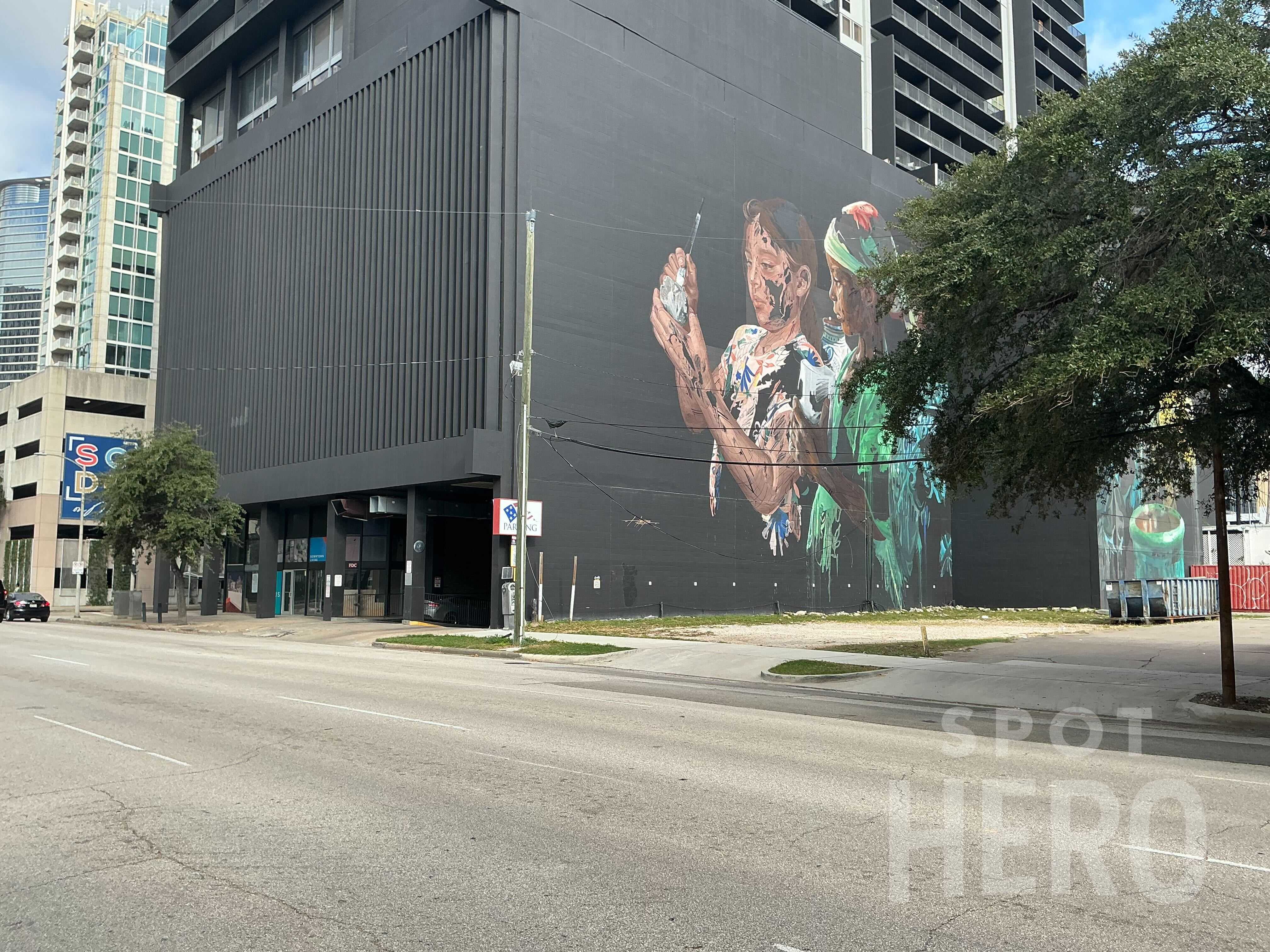 Megabus Downtown Houston Bus Stop Parking | SpotHero