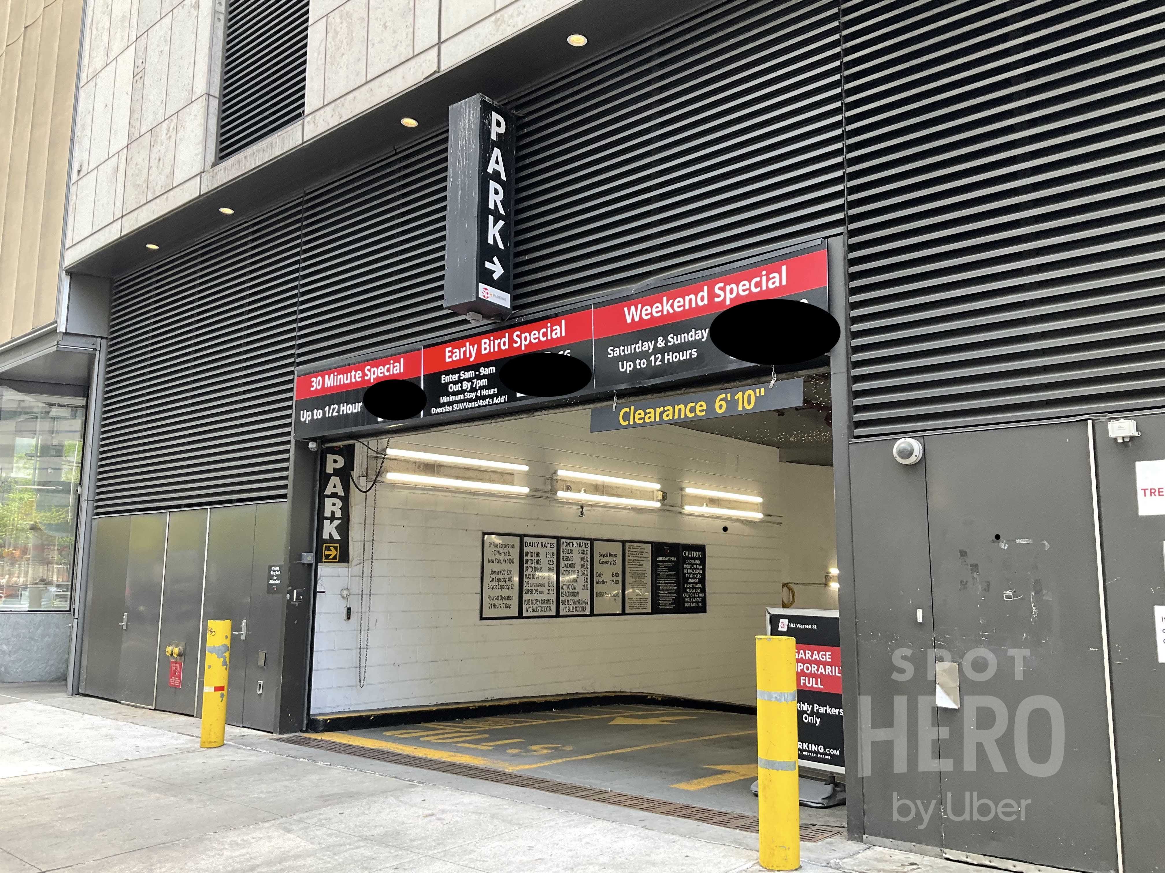 103 Murray St. Parking