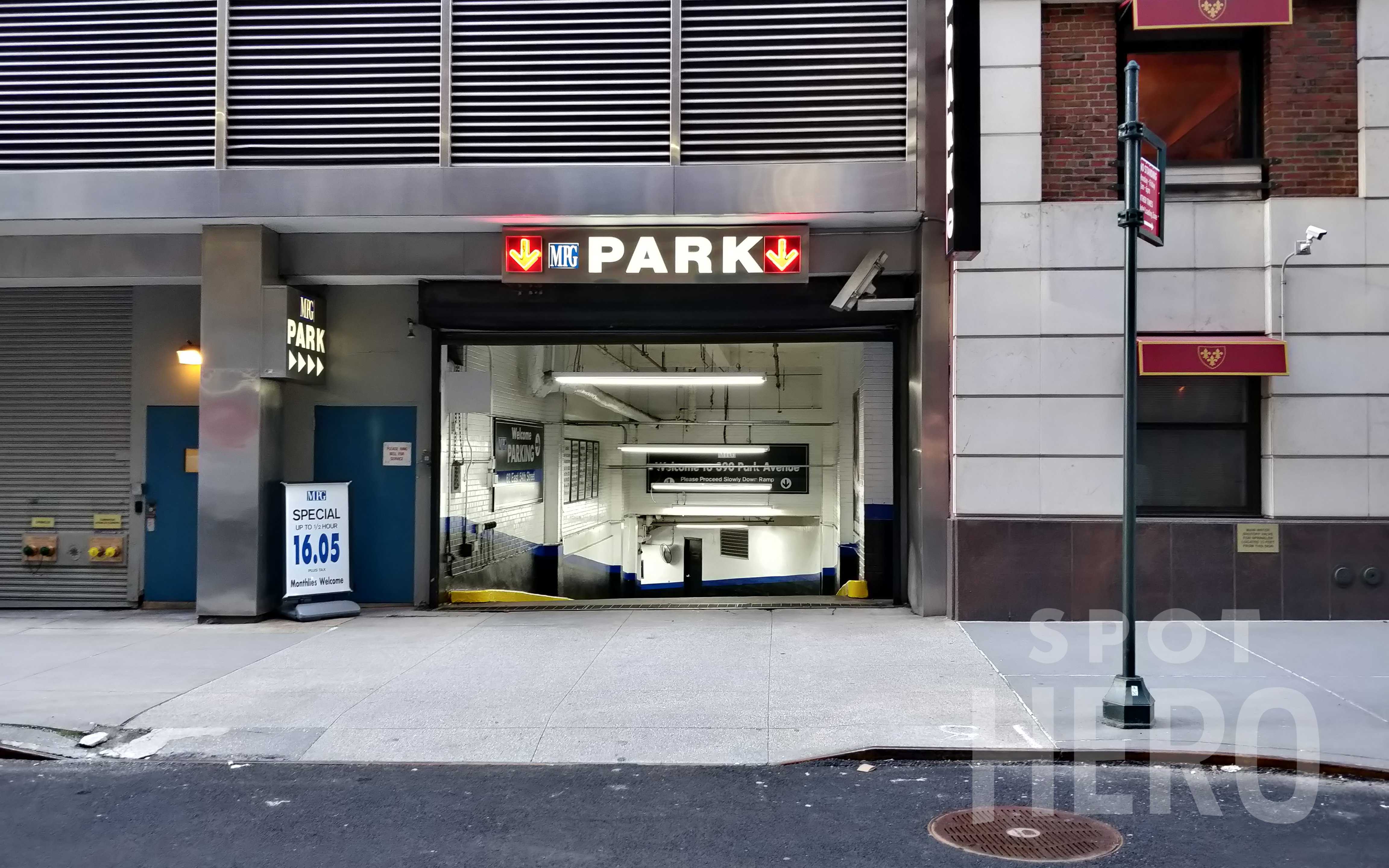 62 East 54th Street Parking