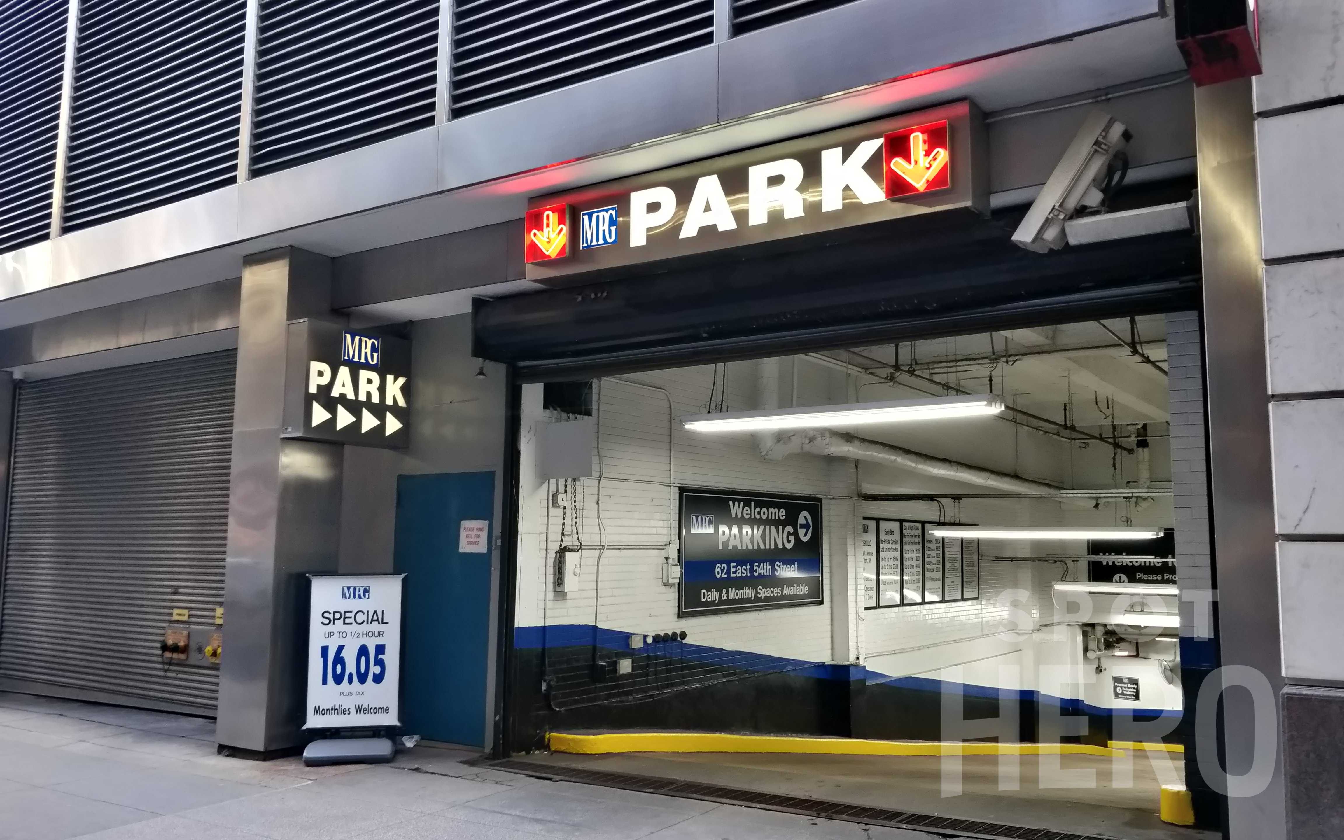 62 East 54th Street Parking