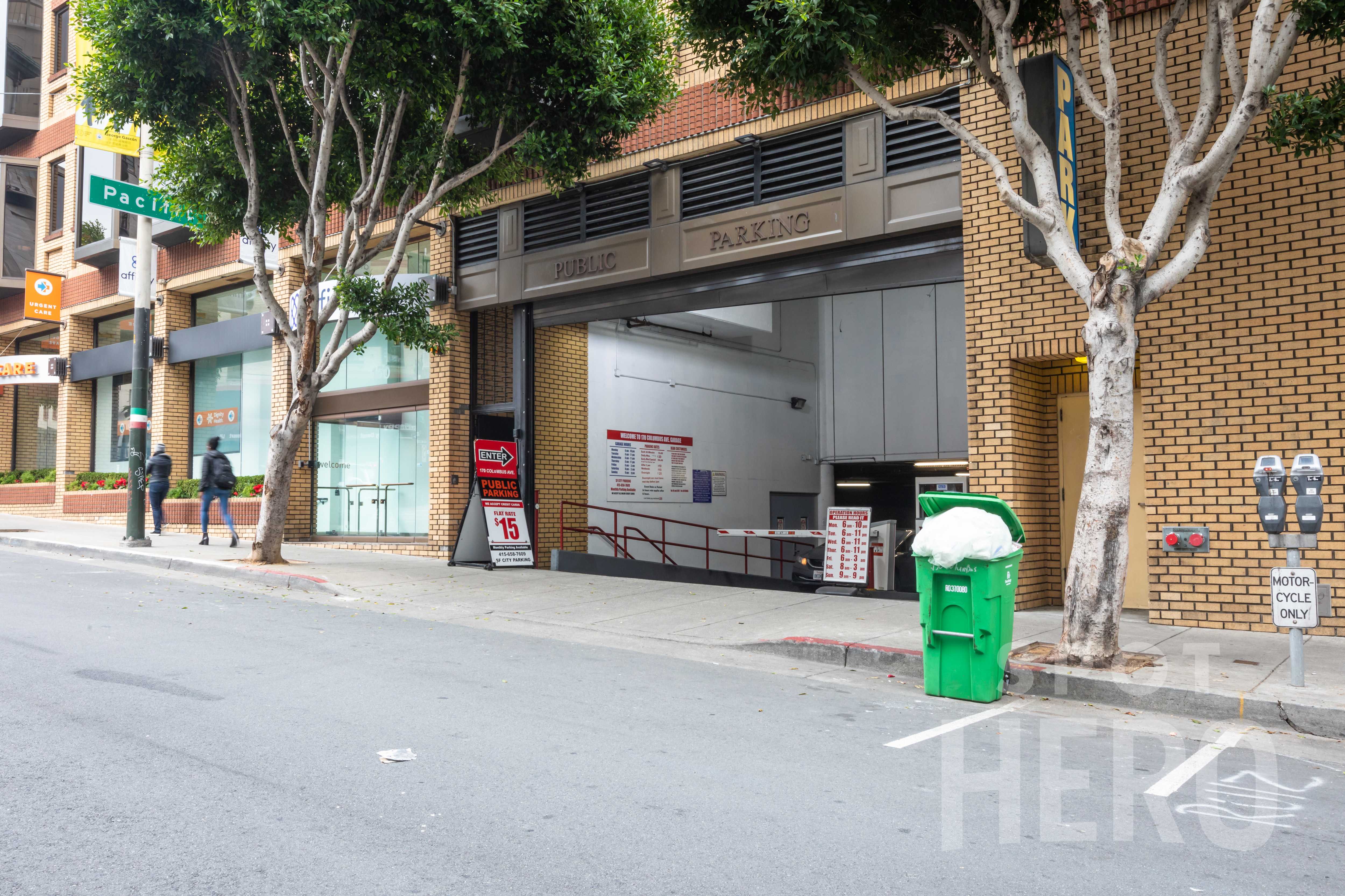 138 Columbus Avenue Parking