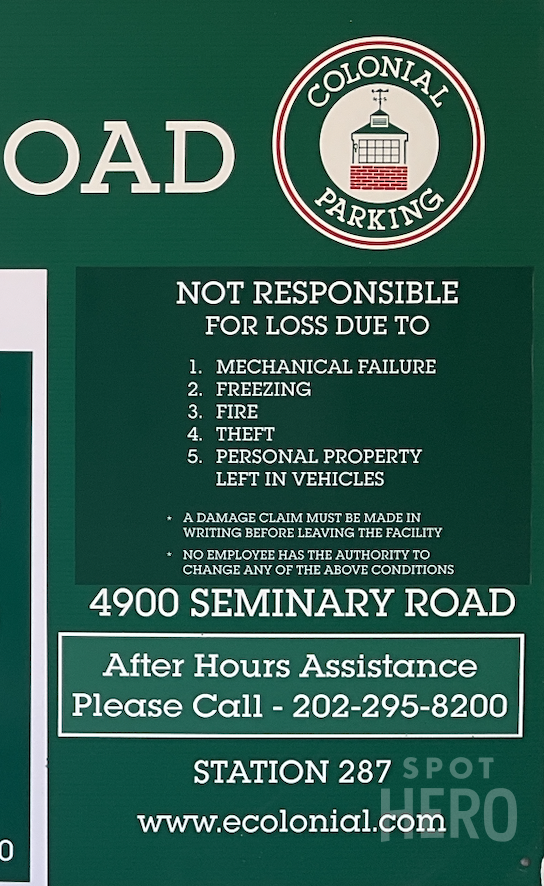 4900 Seminary Road Parking
