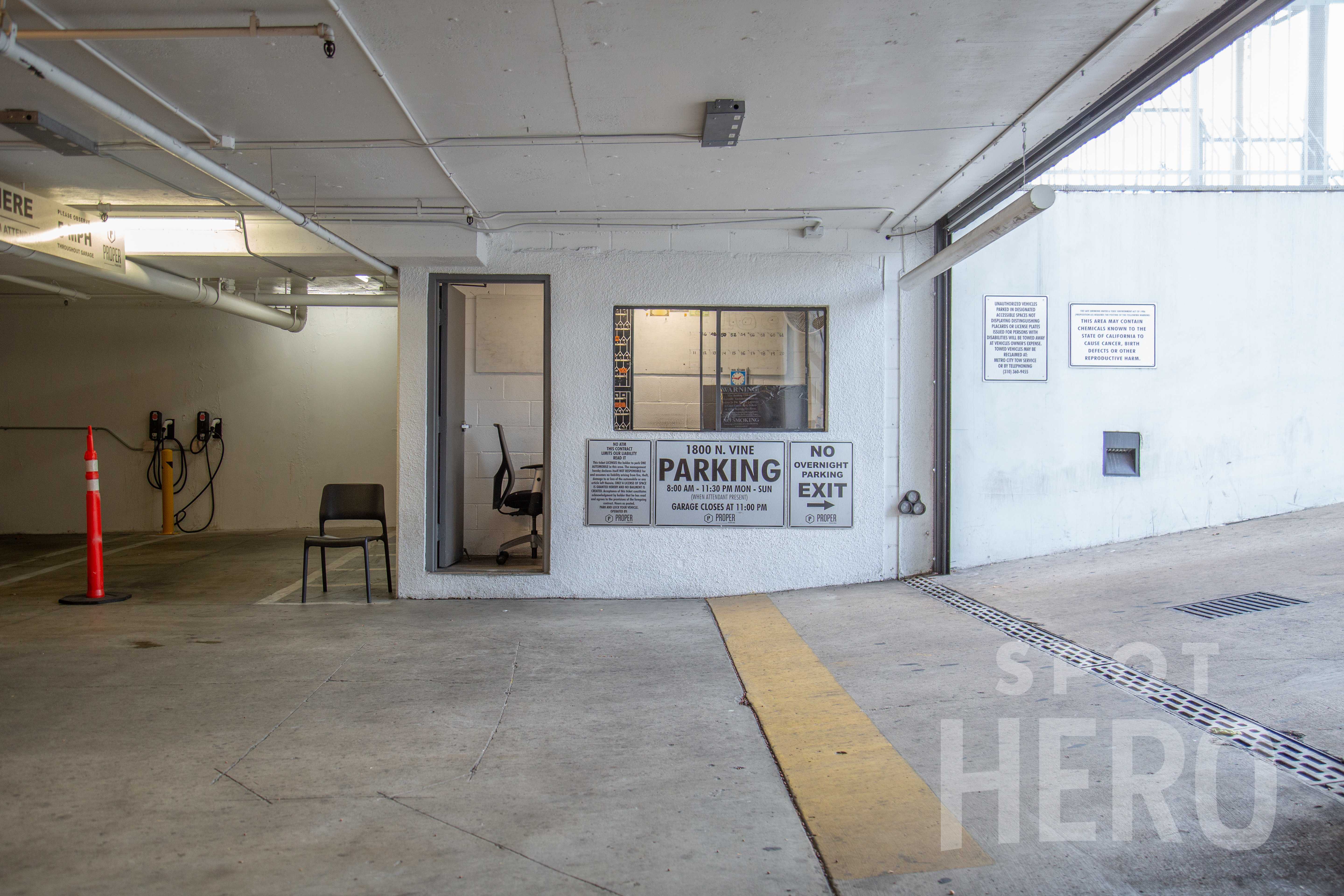 1800 Vine Street Parking