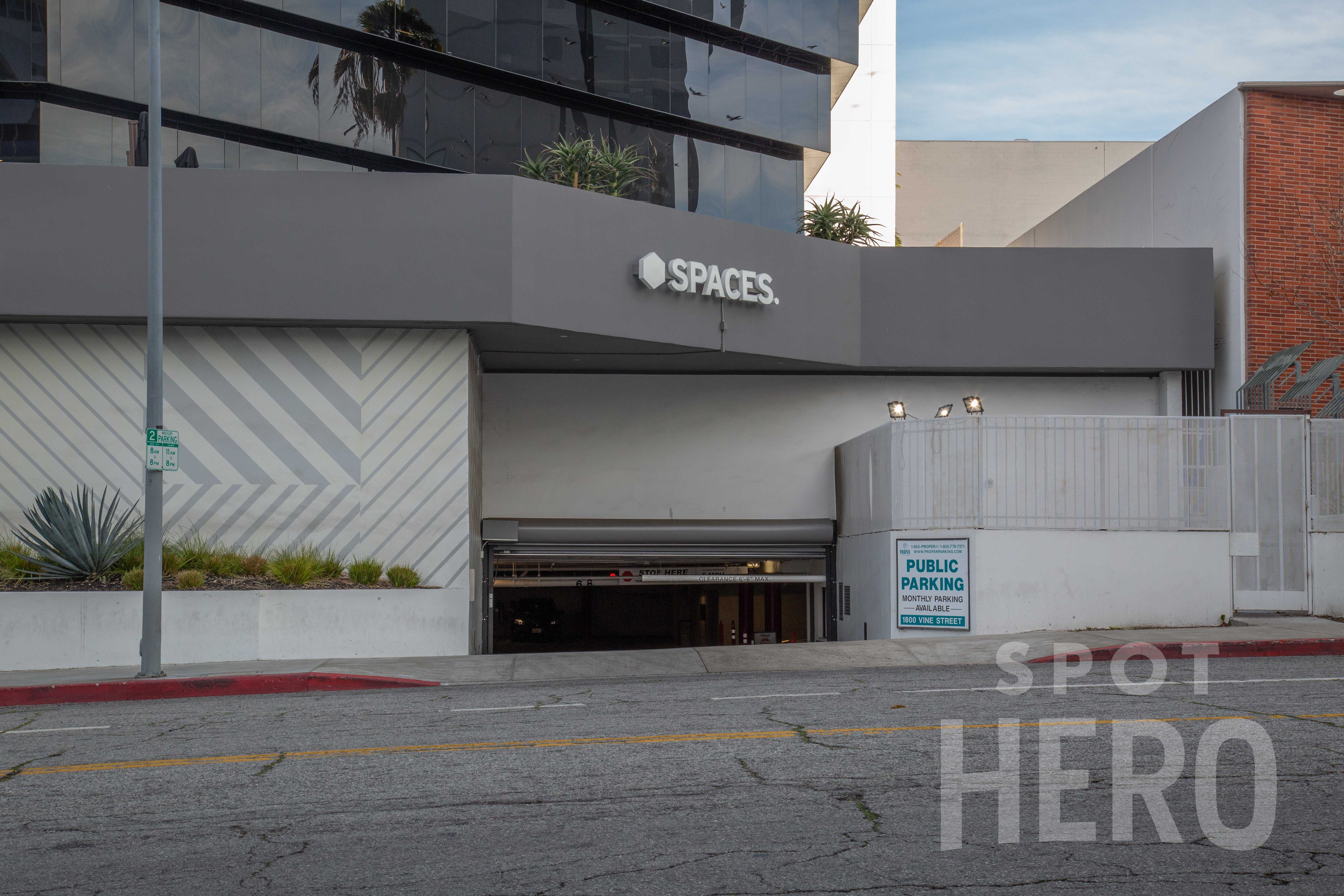 1800 Vine Street Parking
