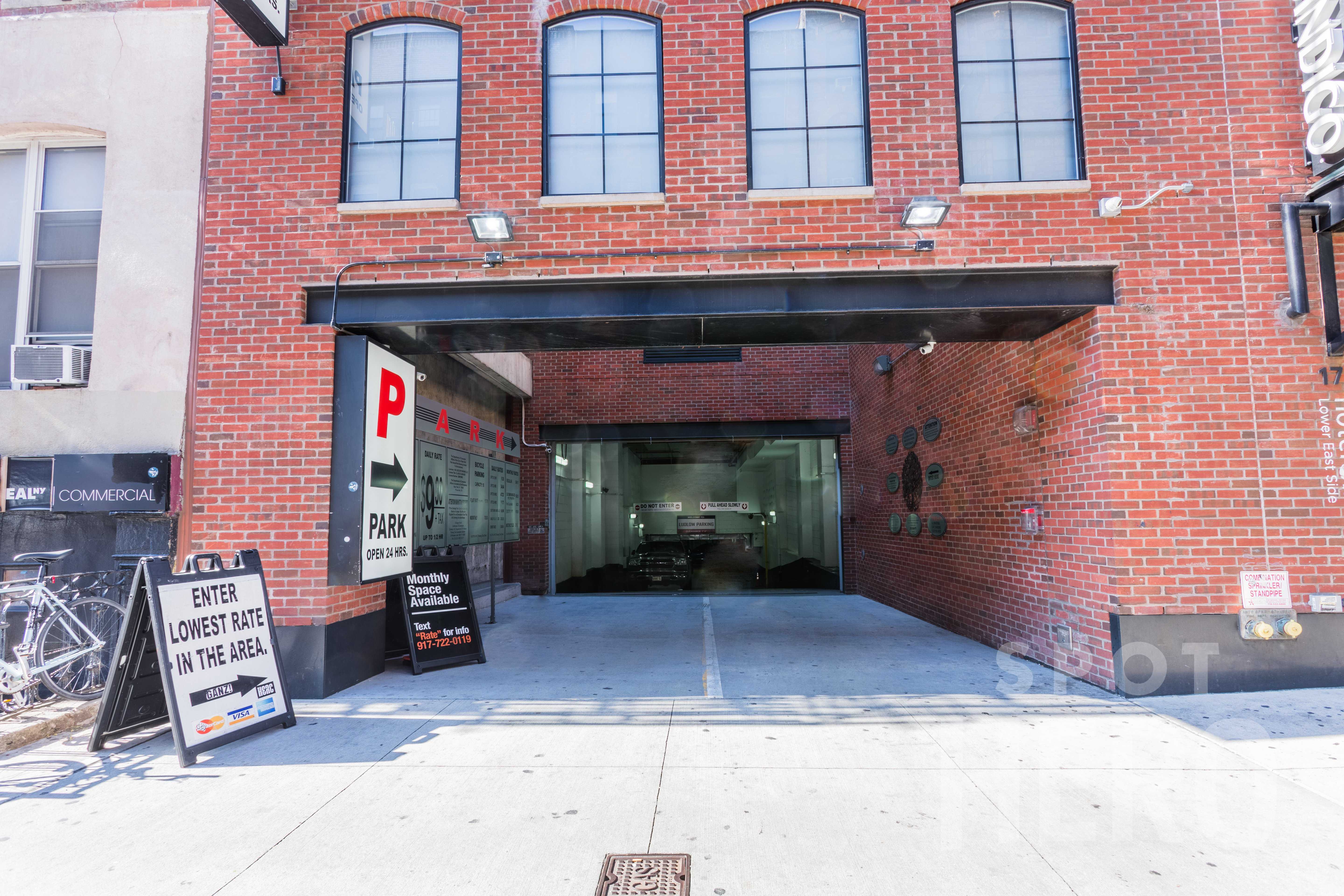 169 Ludlow Street Parking
