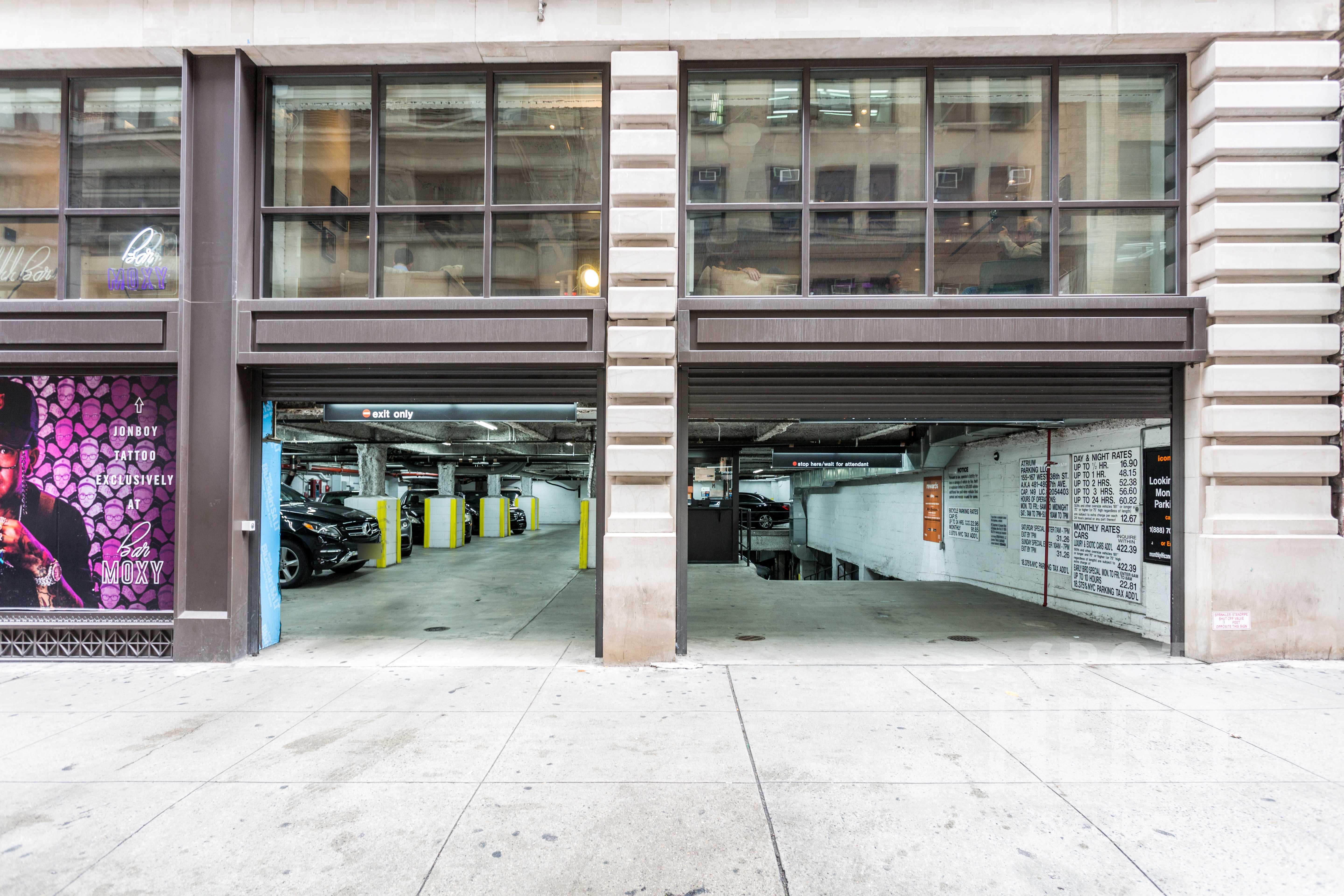163 West 36th Street Parking