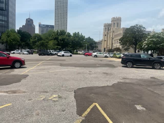 AutoZone Park from the parking garage : r/memphis