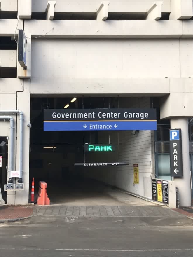 Boston Parking Garages near North End & TD Garden