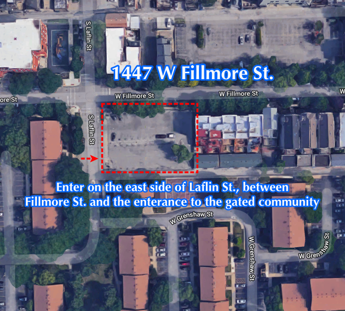 1447 West Fillmore Street Parking